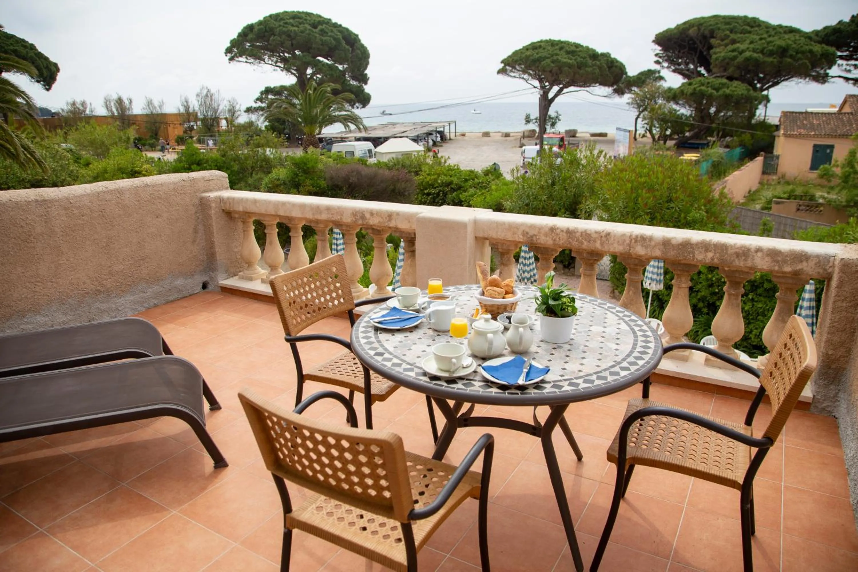 Balcony/Terrace in Hôtel Saint Andre