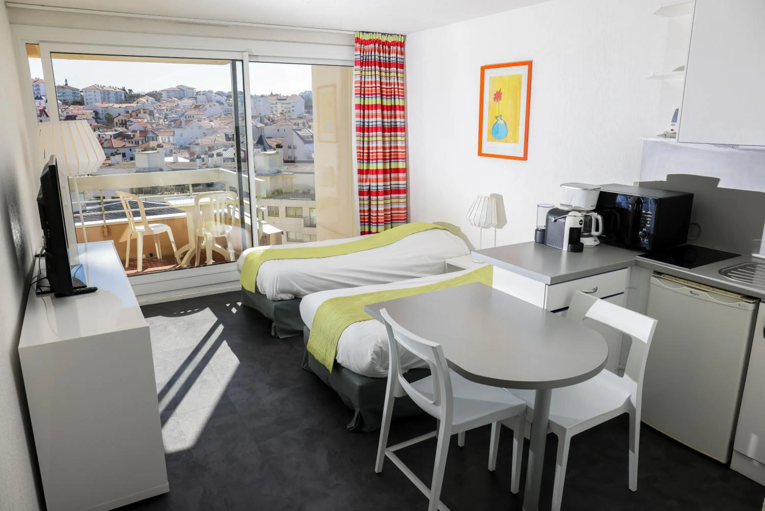 City view in Résidence Victoria Surf