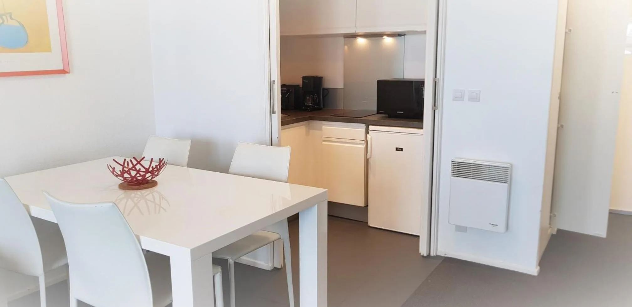 Kitchen or kitchenette in Résidence Victoria Surf