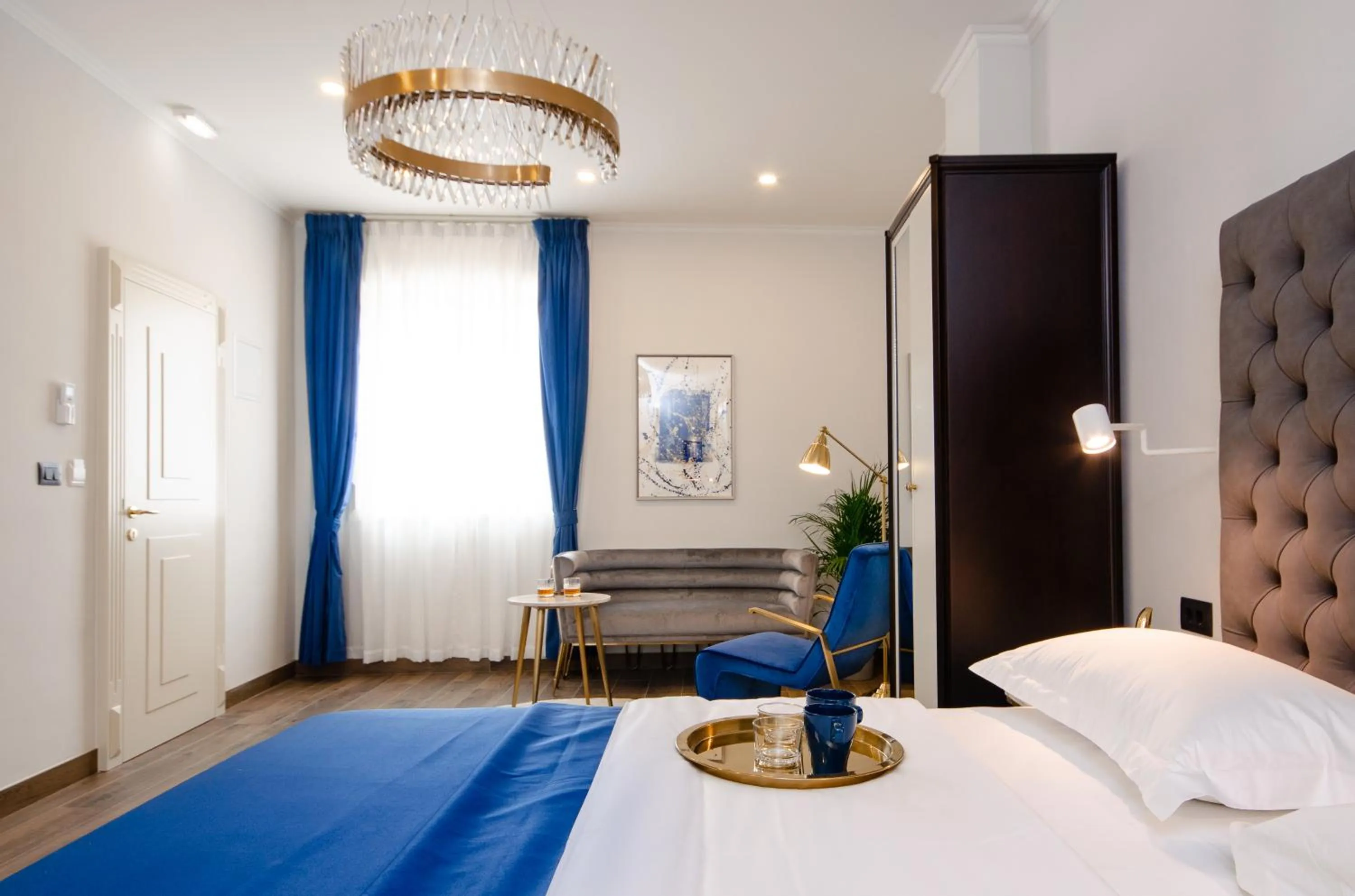 Bed in Villa Brandestini