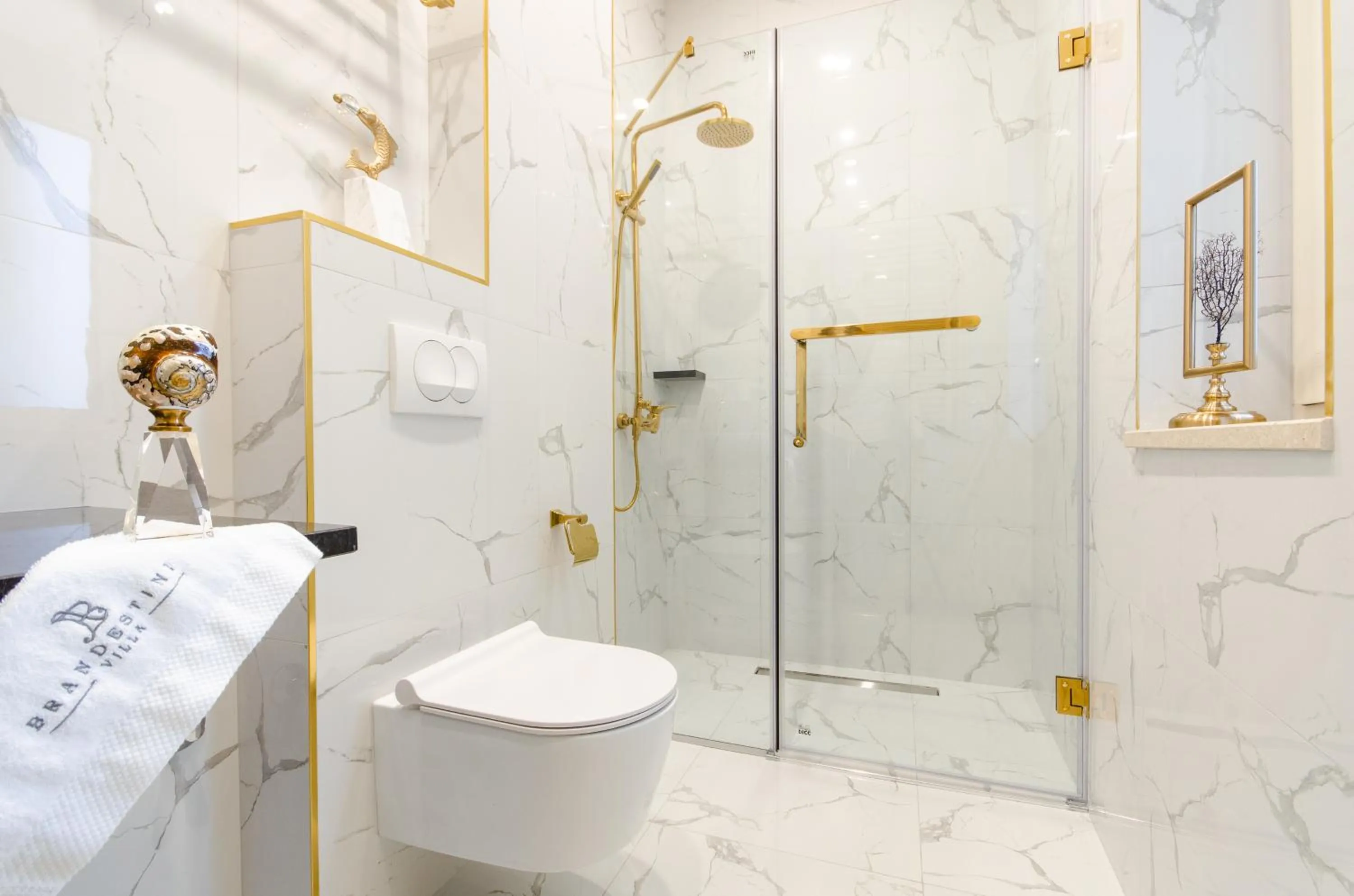 Shower in Villa Brandestini