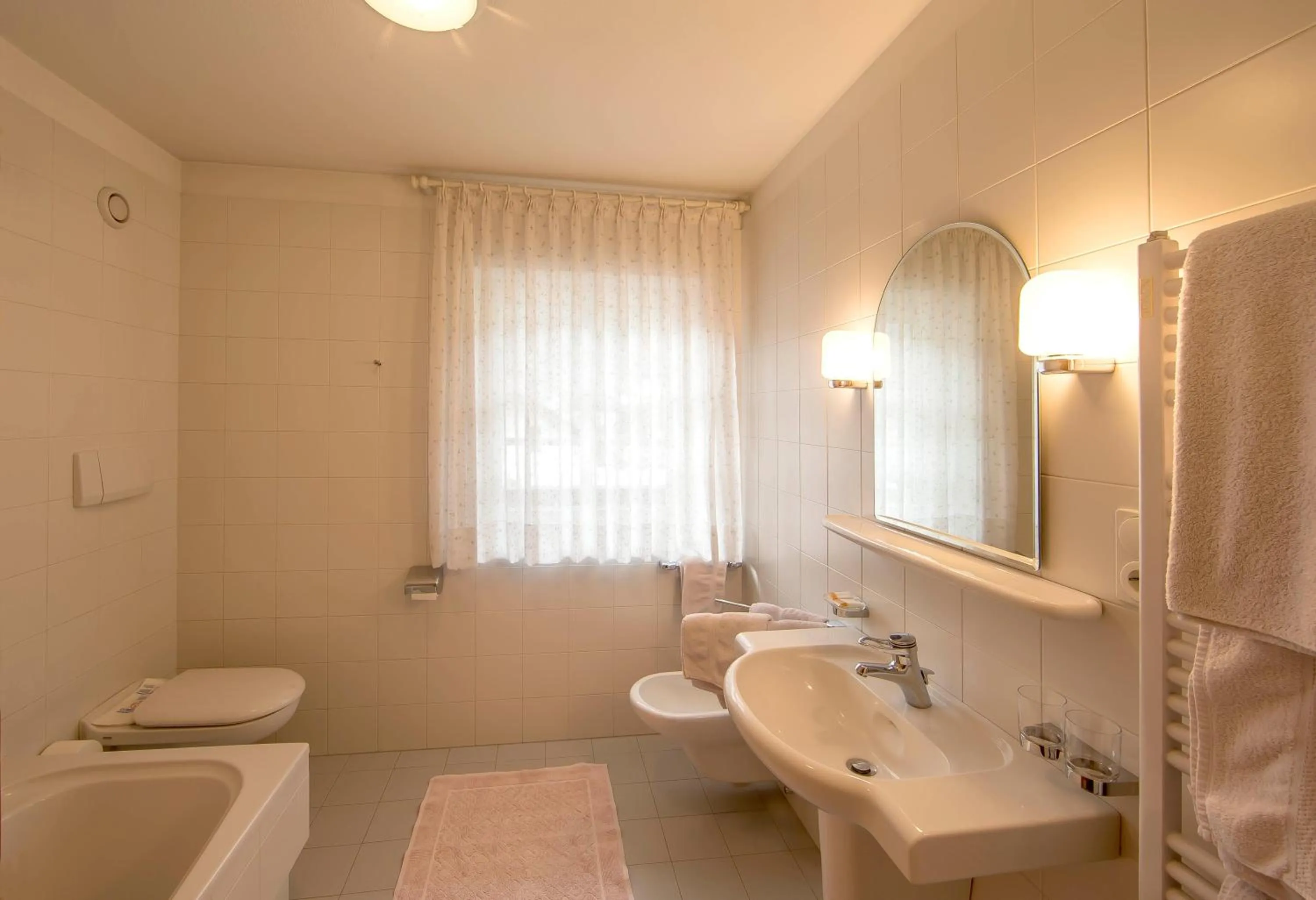 Bathroom in Gasthof Obermair