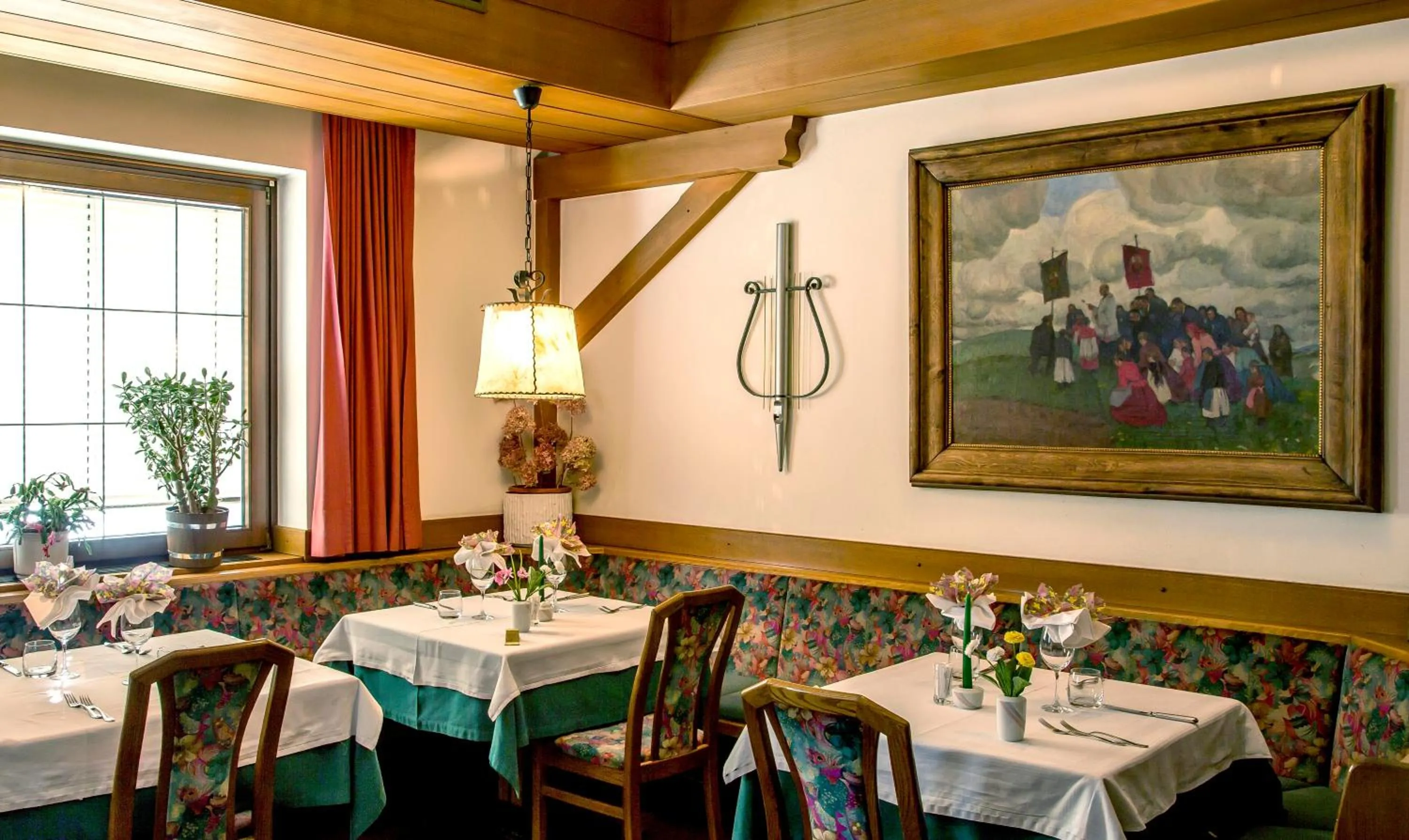 Restaurant/places to eat in Gasthof Obermair