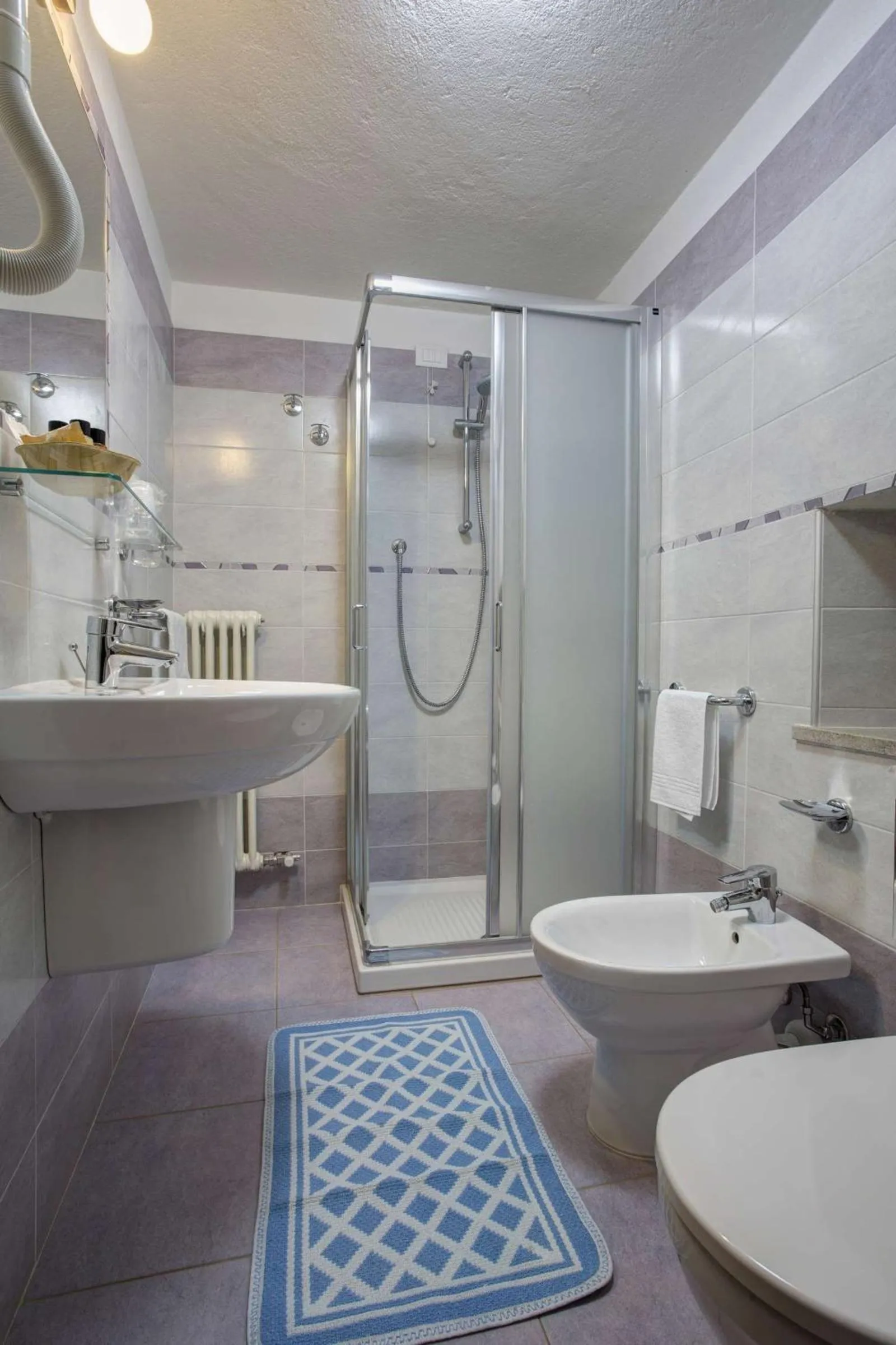 Shower in Hotel Cecchin