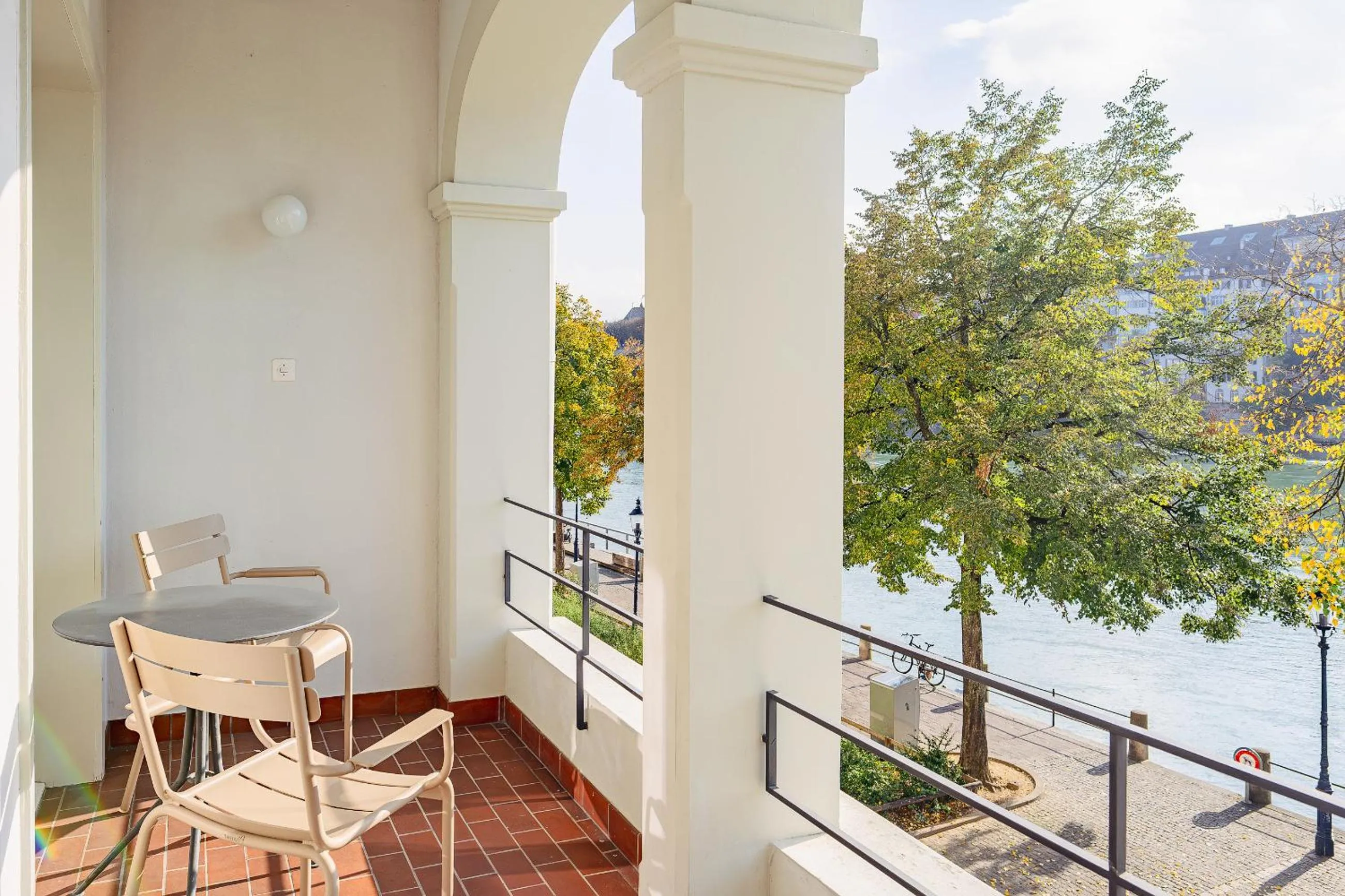 View (from property/room) in Krafft Basel