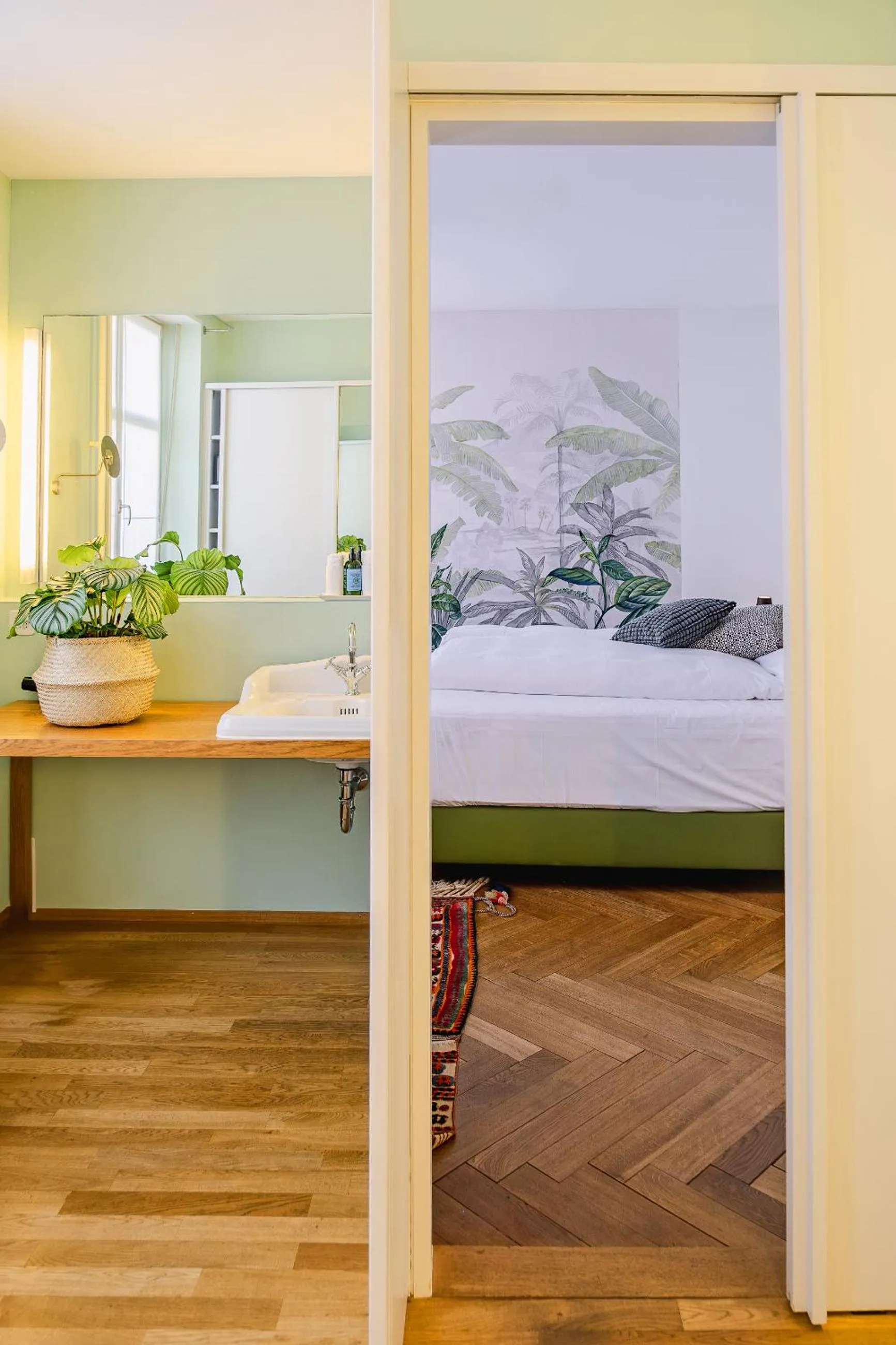 Bedroom, Bed in Krafft Basel