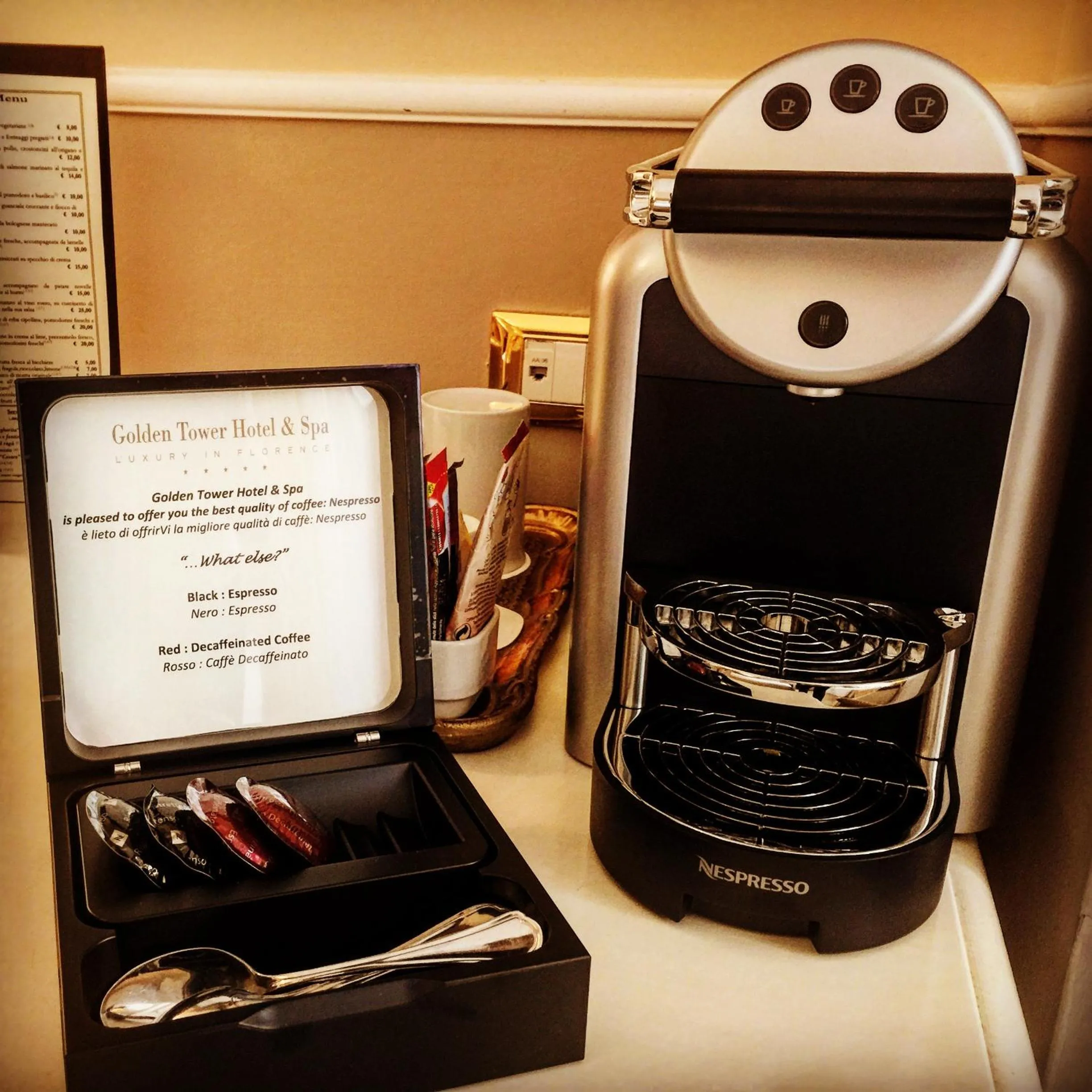 Food and drinks in Golden Tower Hotel & Spa