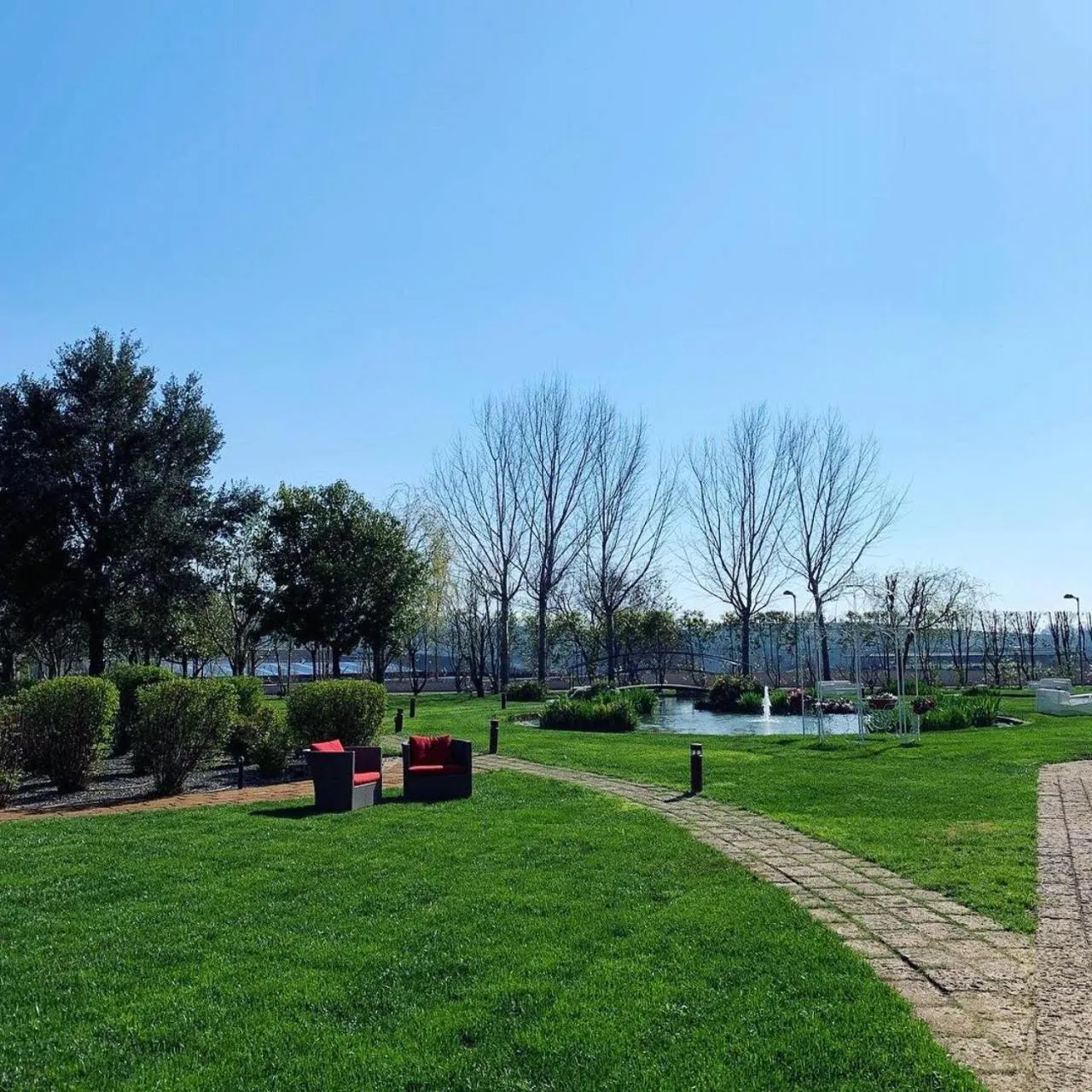 Garden in Astrea Wellness & Spa