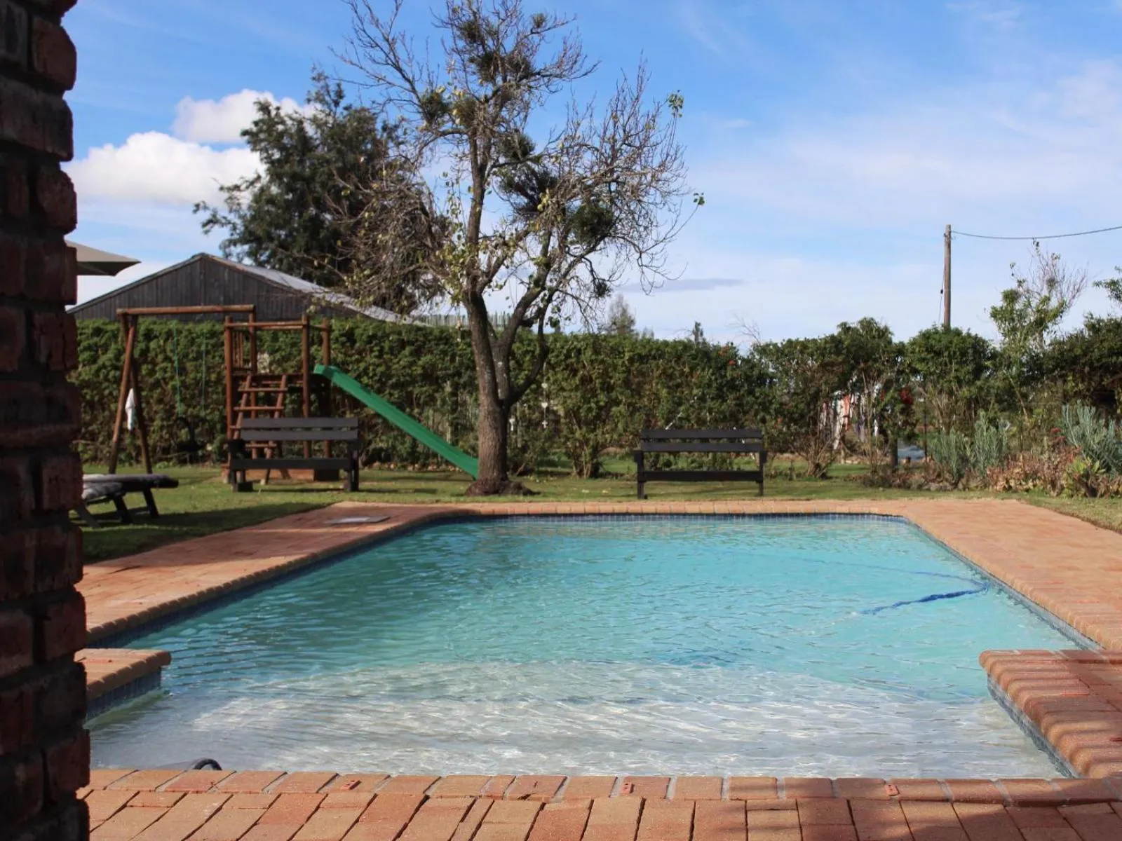 Swimming pool in Bydand B&B
