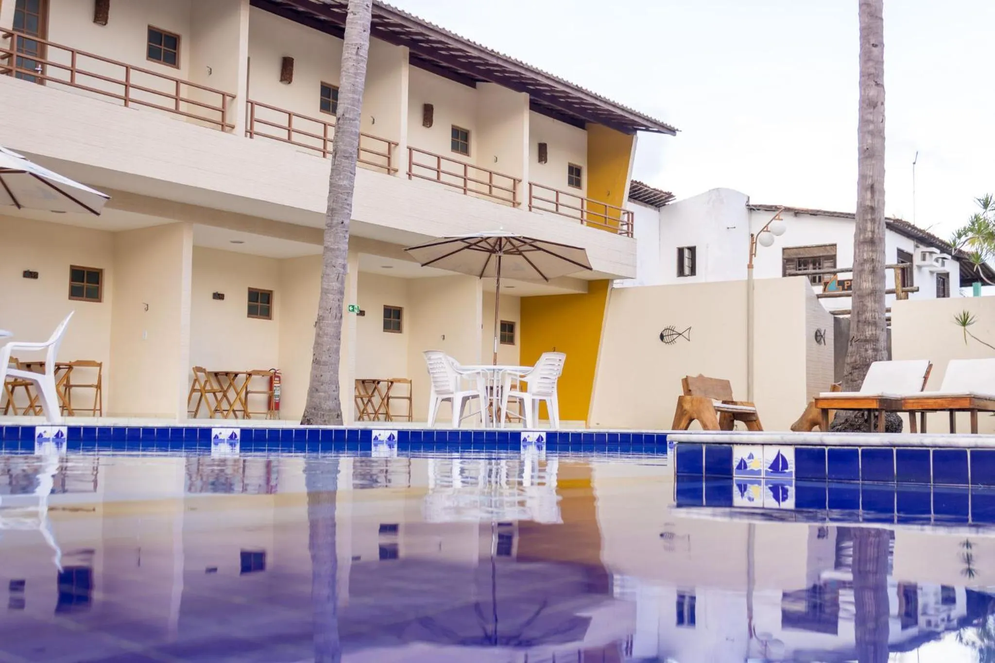 Swimming pool in Pousada Paraiso da Barra
