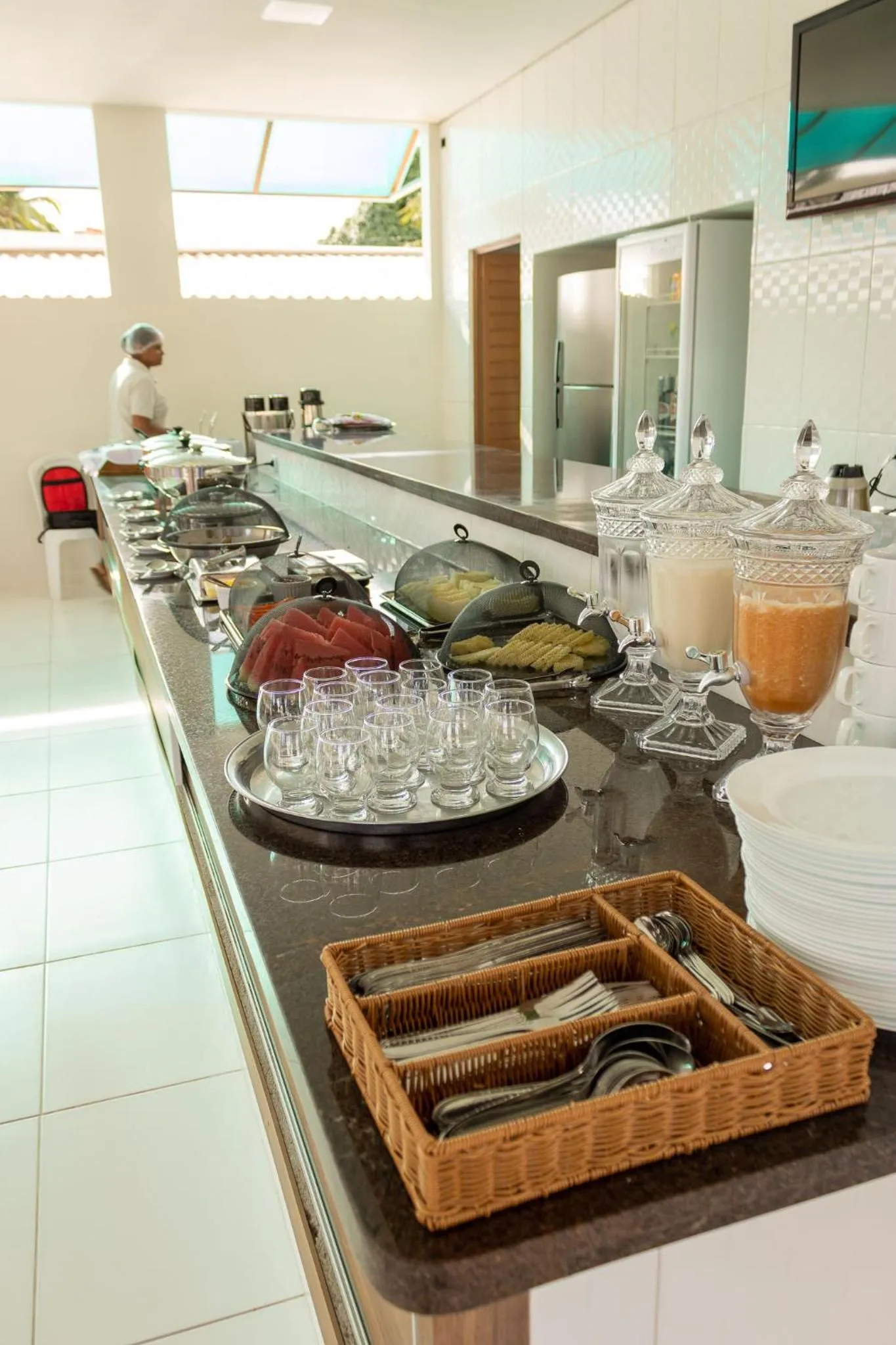 Breakfast in Pousada Paraiso da Barra