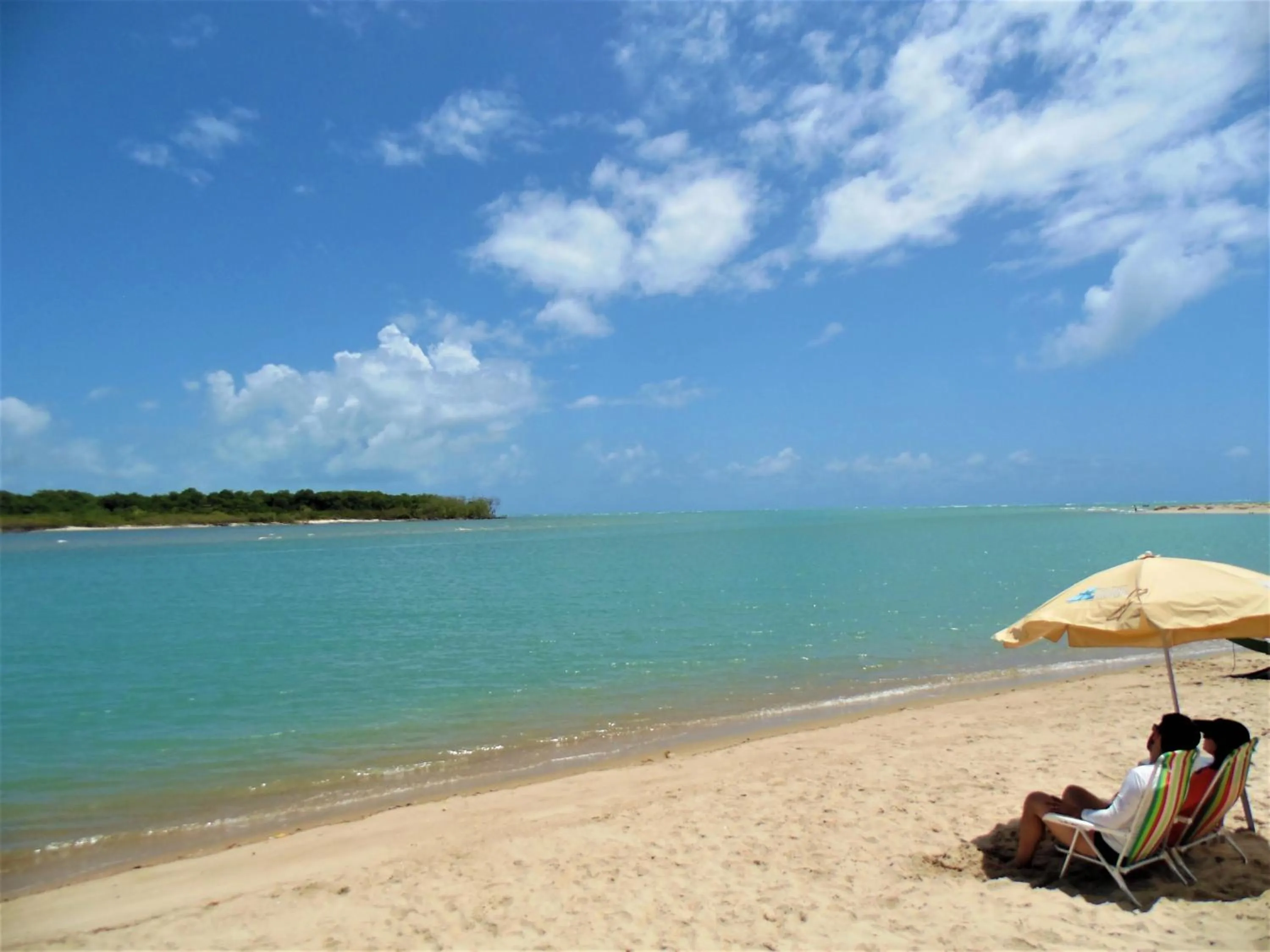 Sea view in Pousada Paraiso da Barra