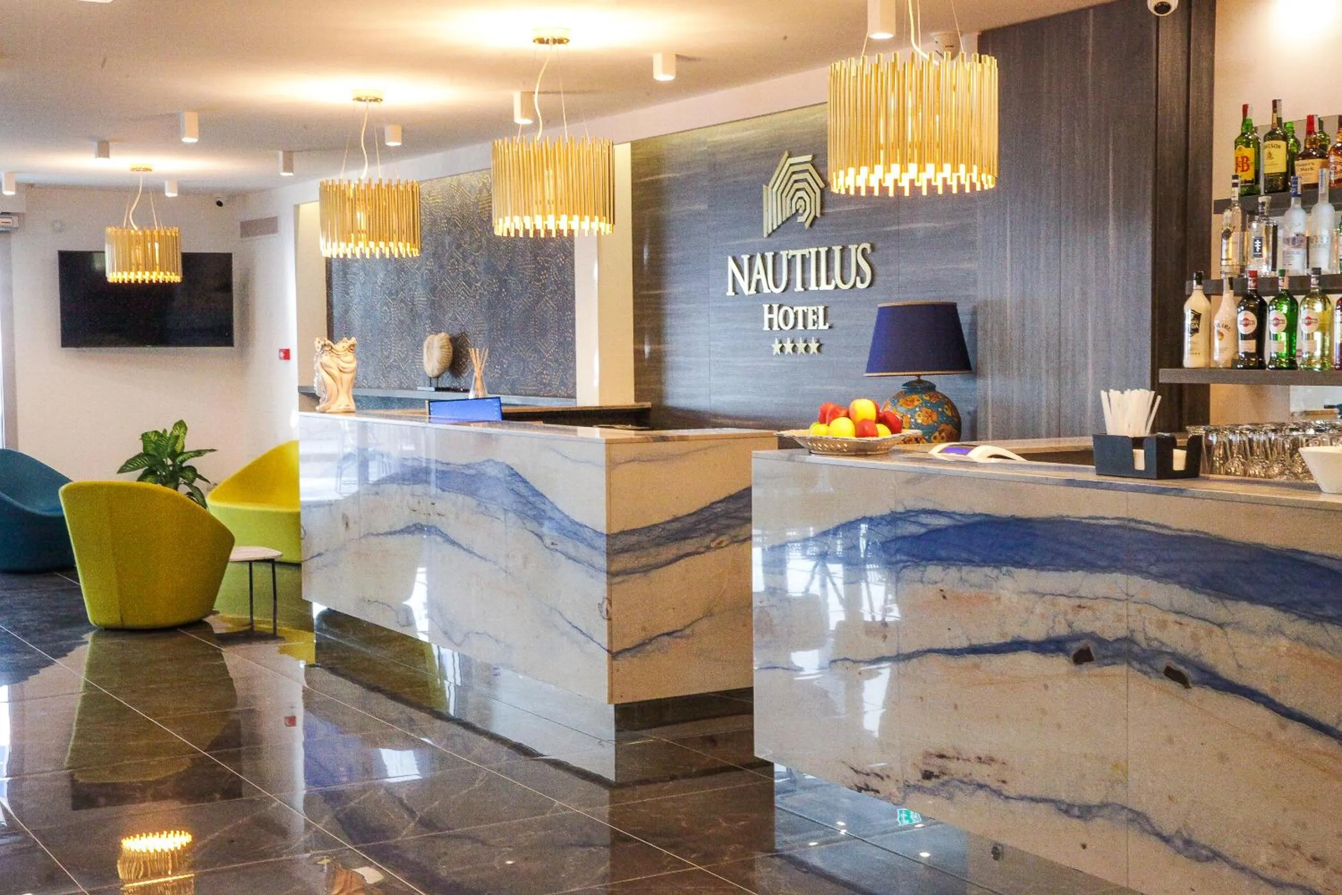 Lobby or reception in Nautilus Hotel