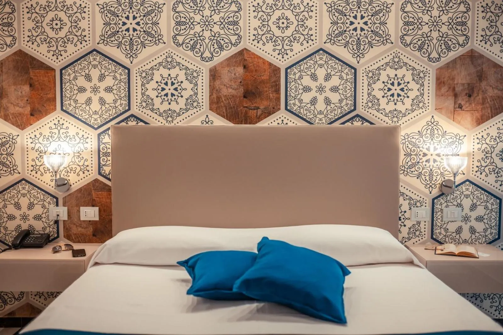 Bed in Nautilus Hotel