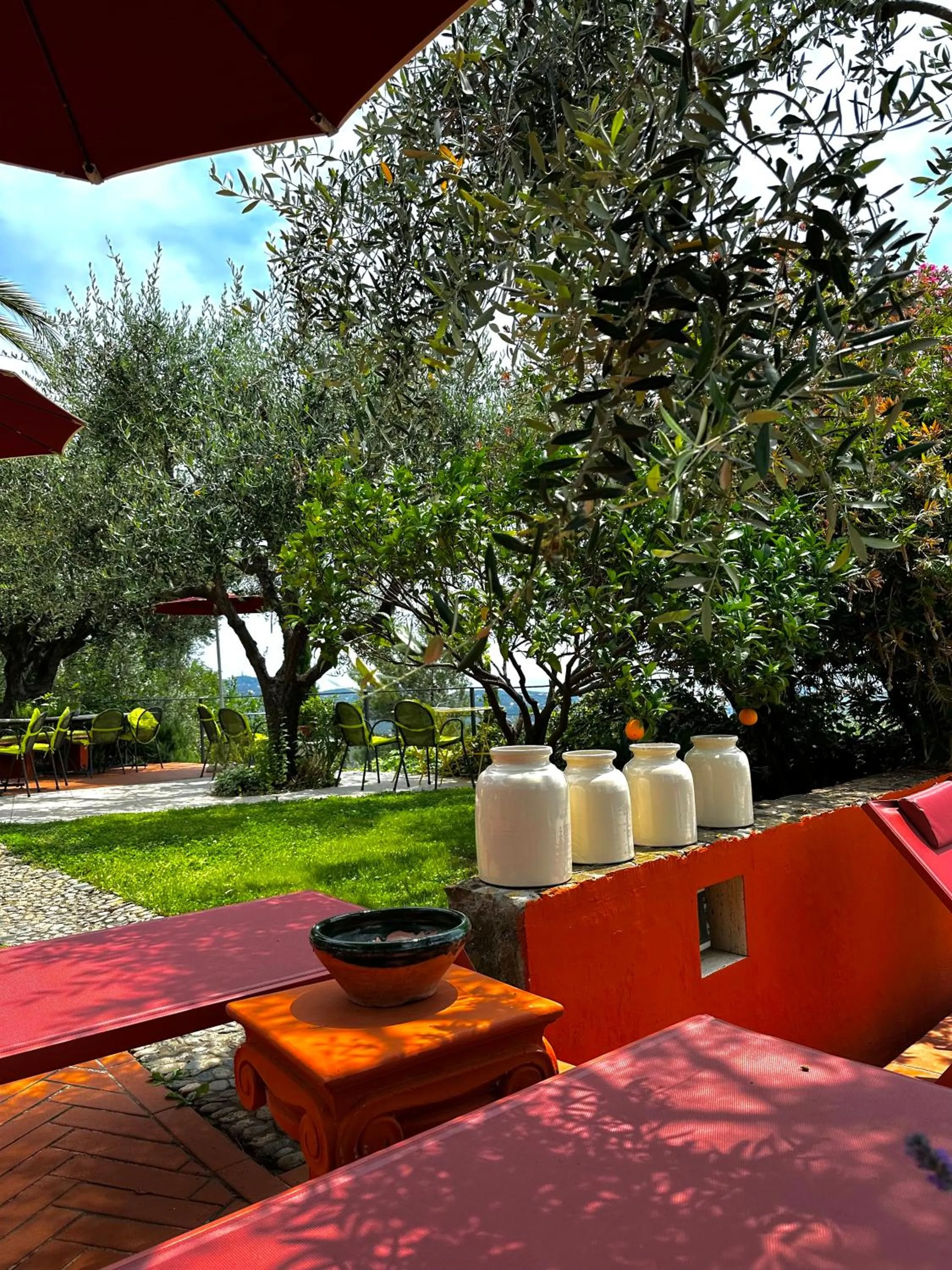 Garden in Relais San Damian