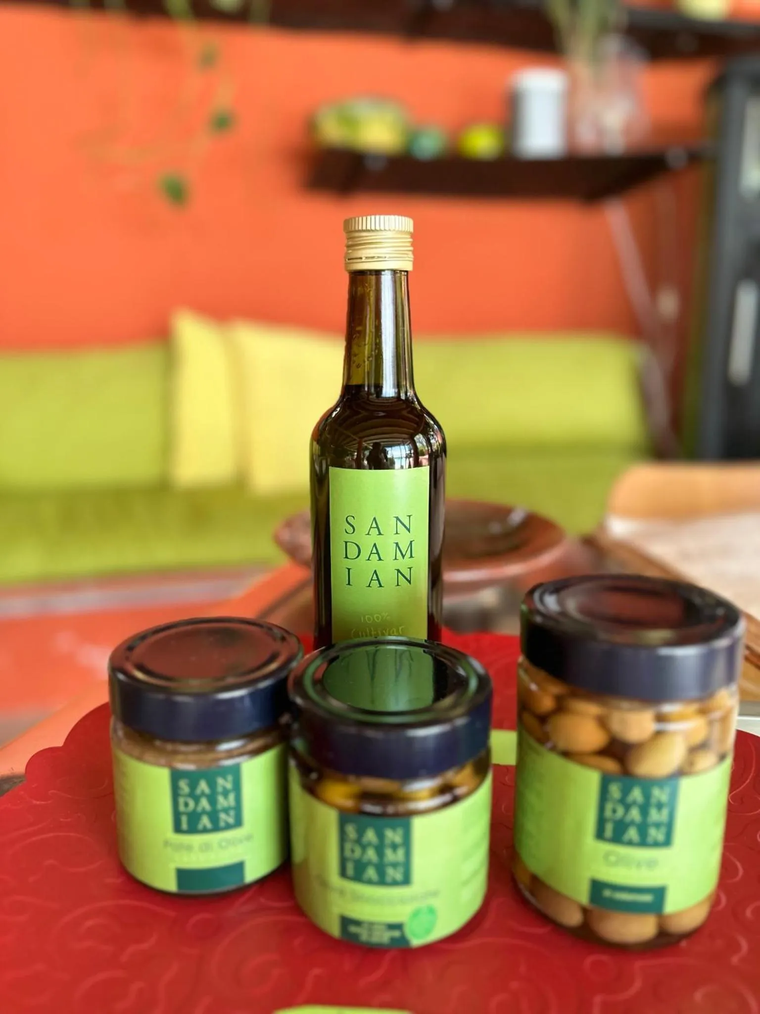 Food and drinks in Relais San Damian