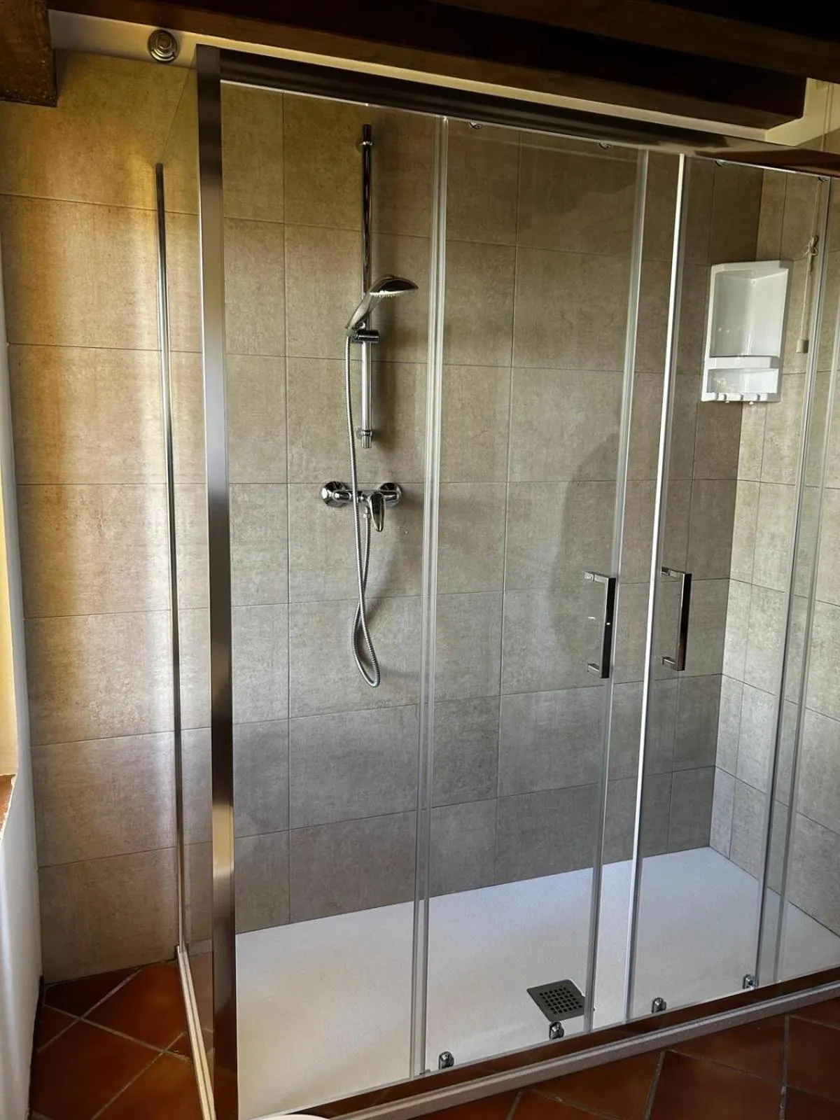 Bathroom in Hotel La Corte