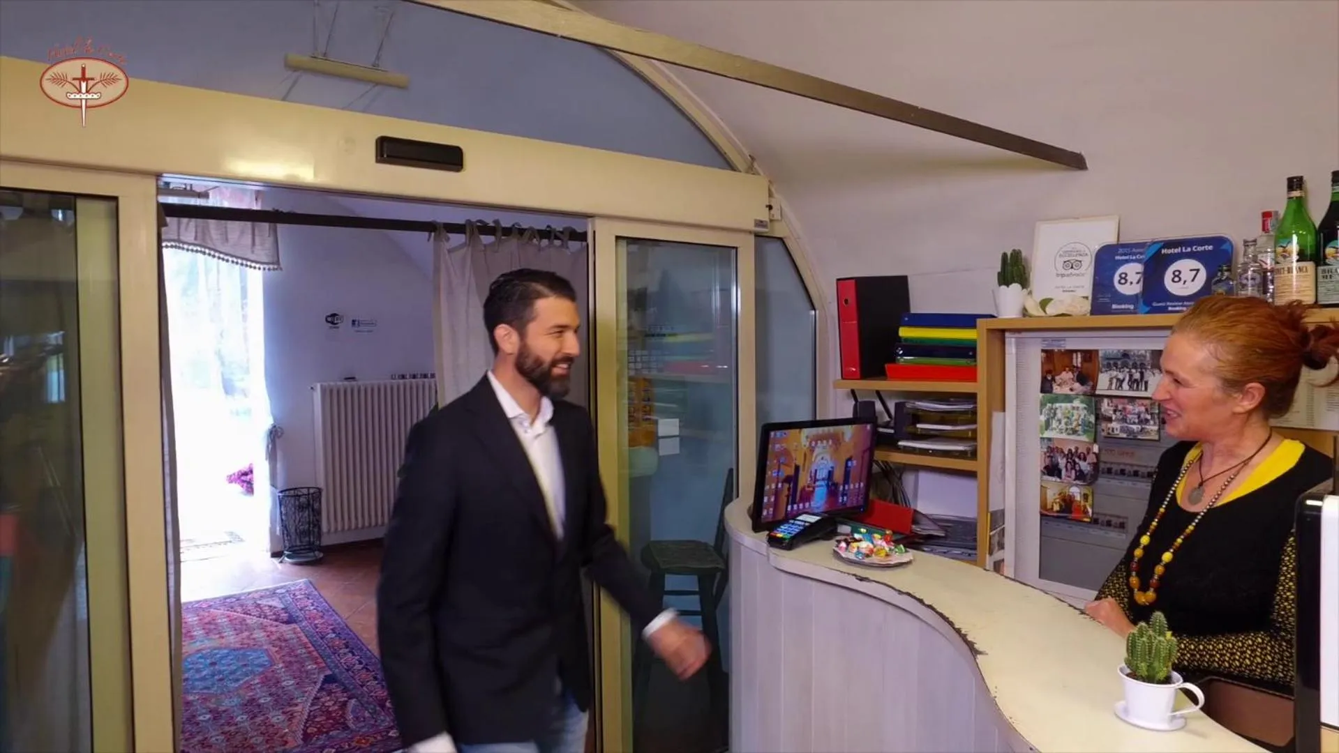 Lobby or reception in Hotel La Corte