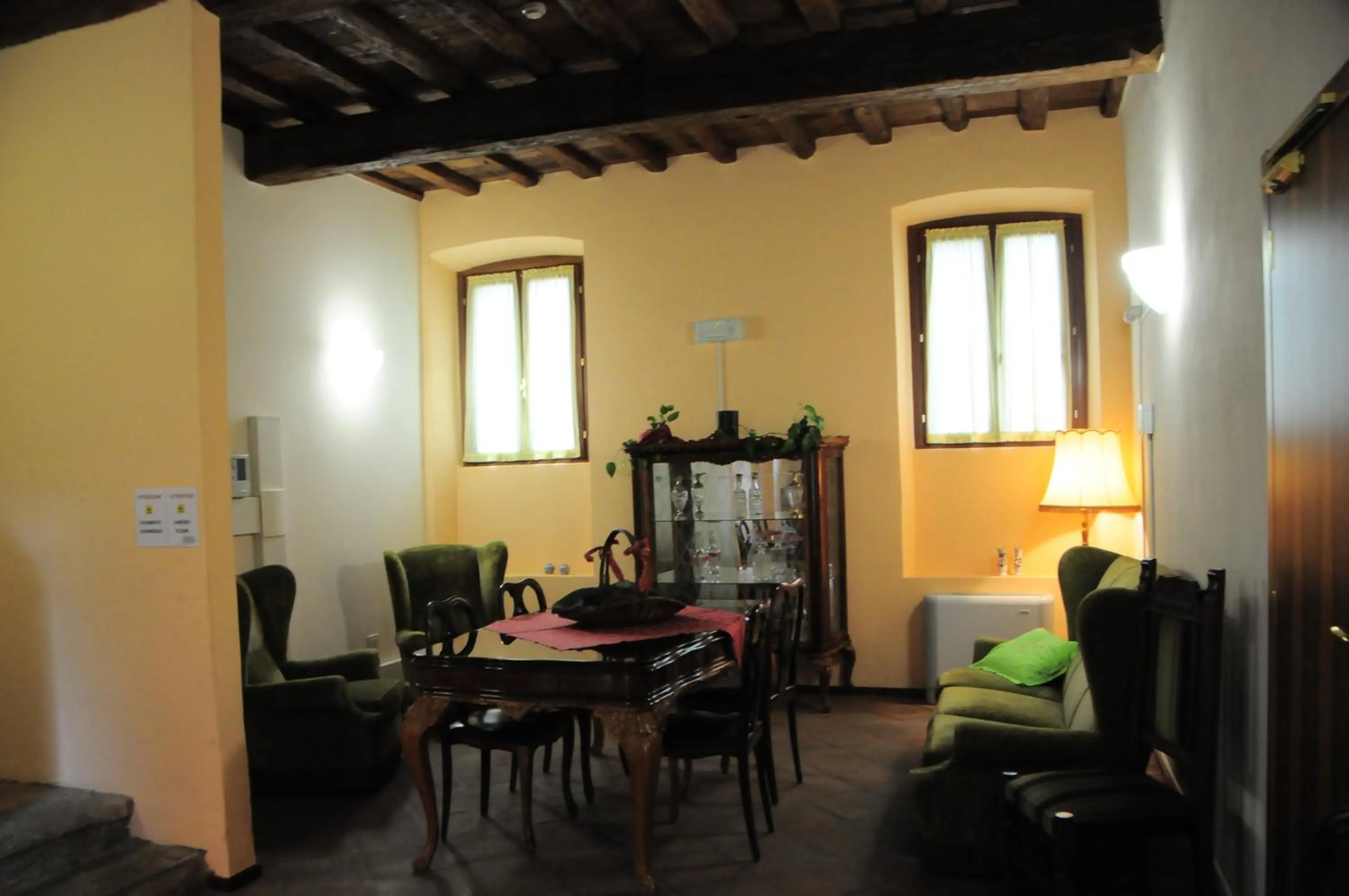 Patio in Hotel La Corte