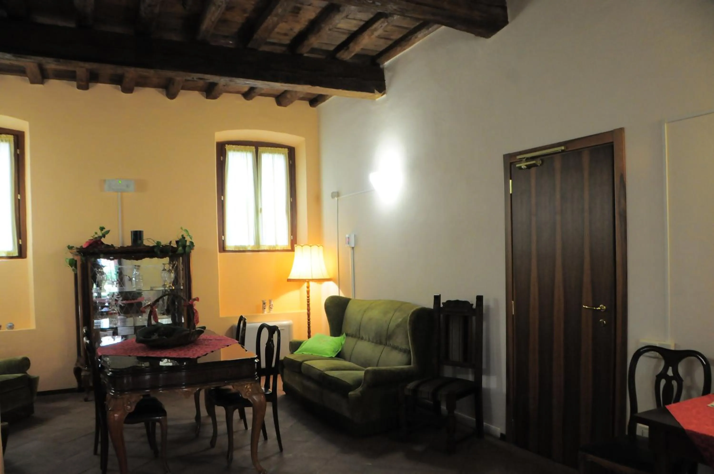 Patio in Hotel La Corte