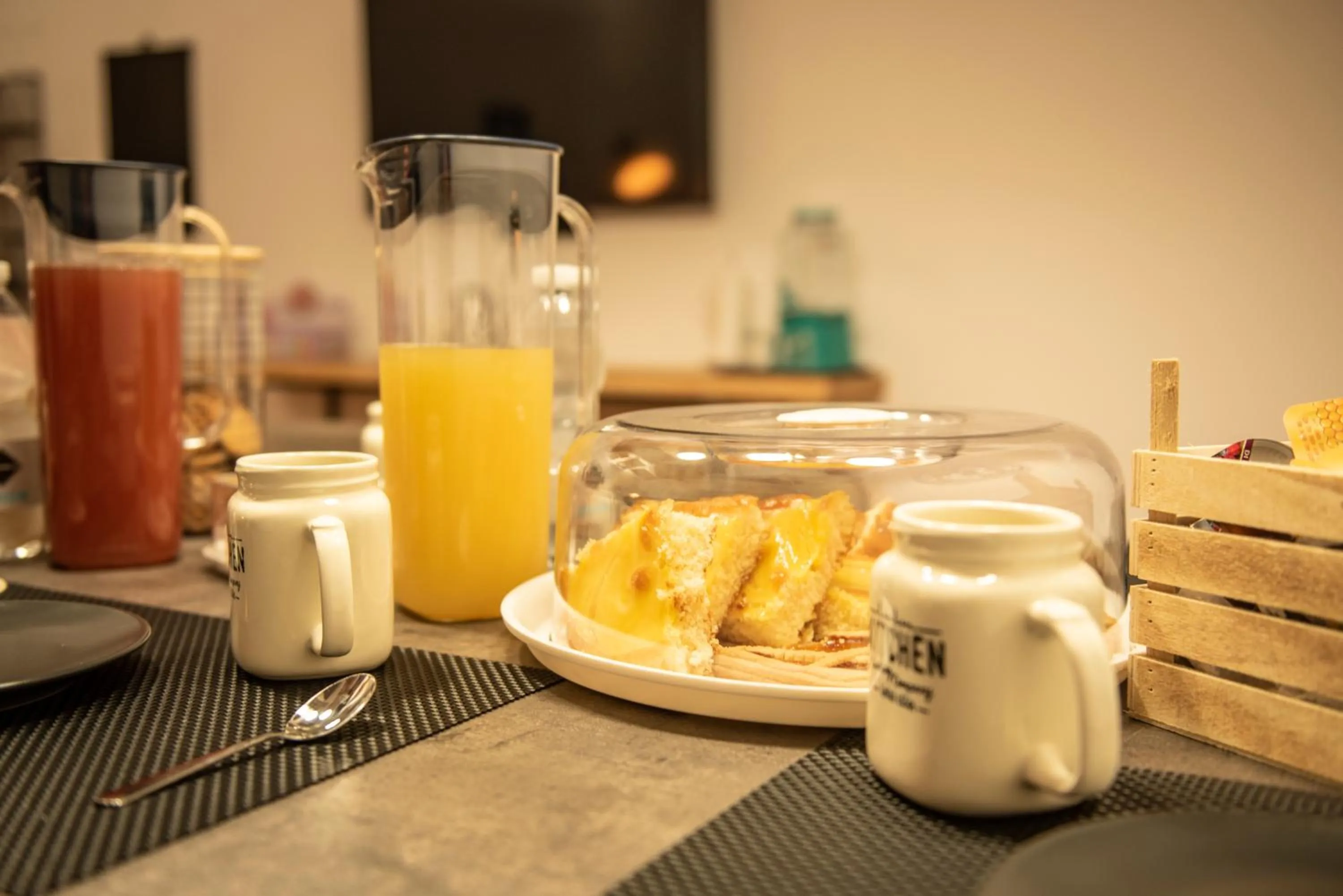 Food and drinks in Petrucci B&B