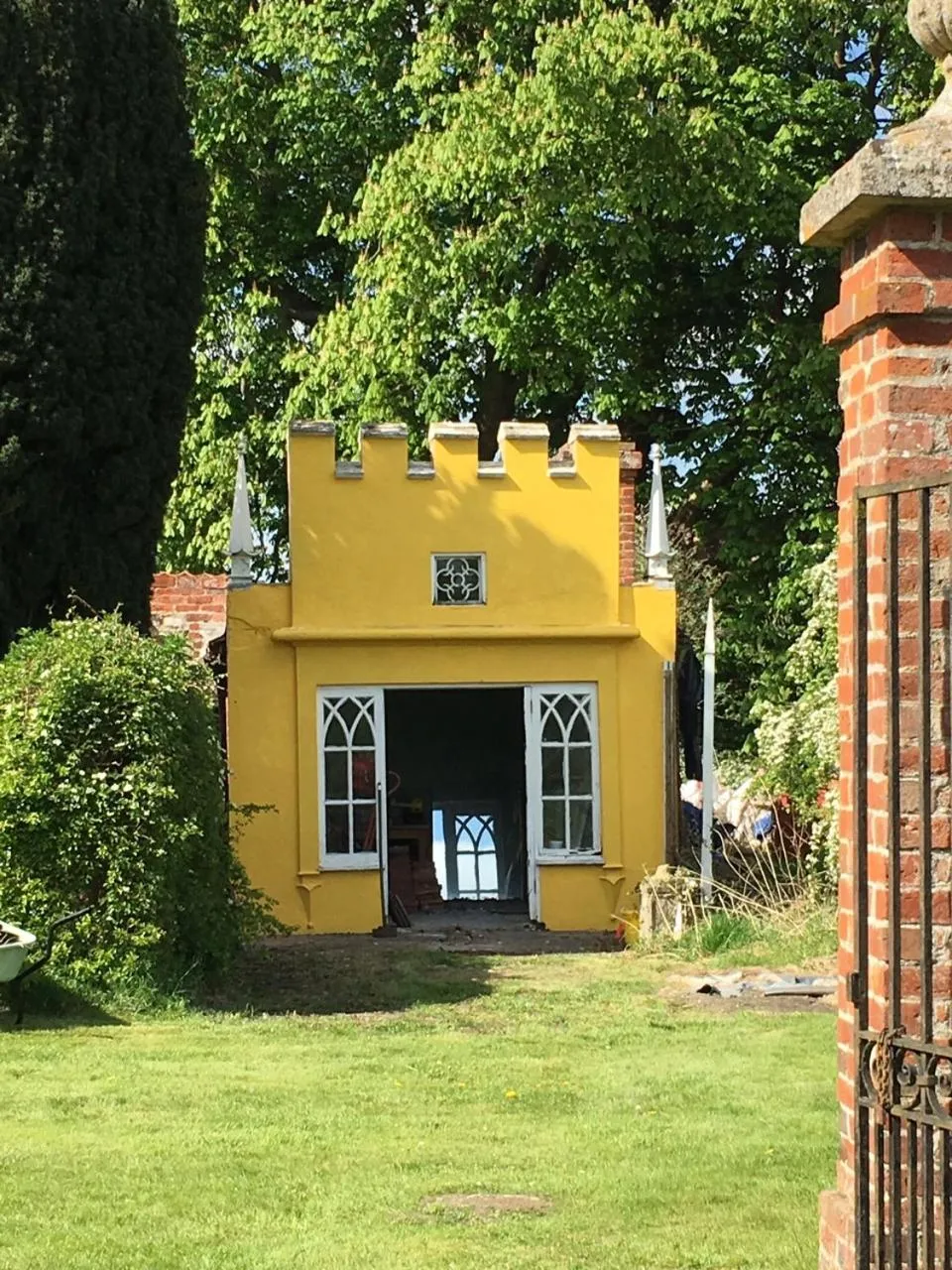 Garden in Marston Hall