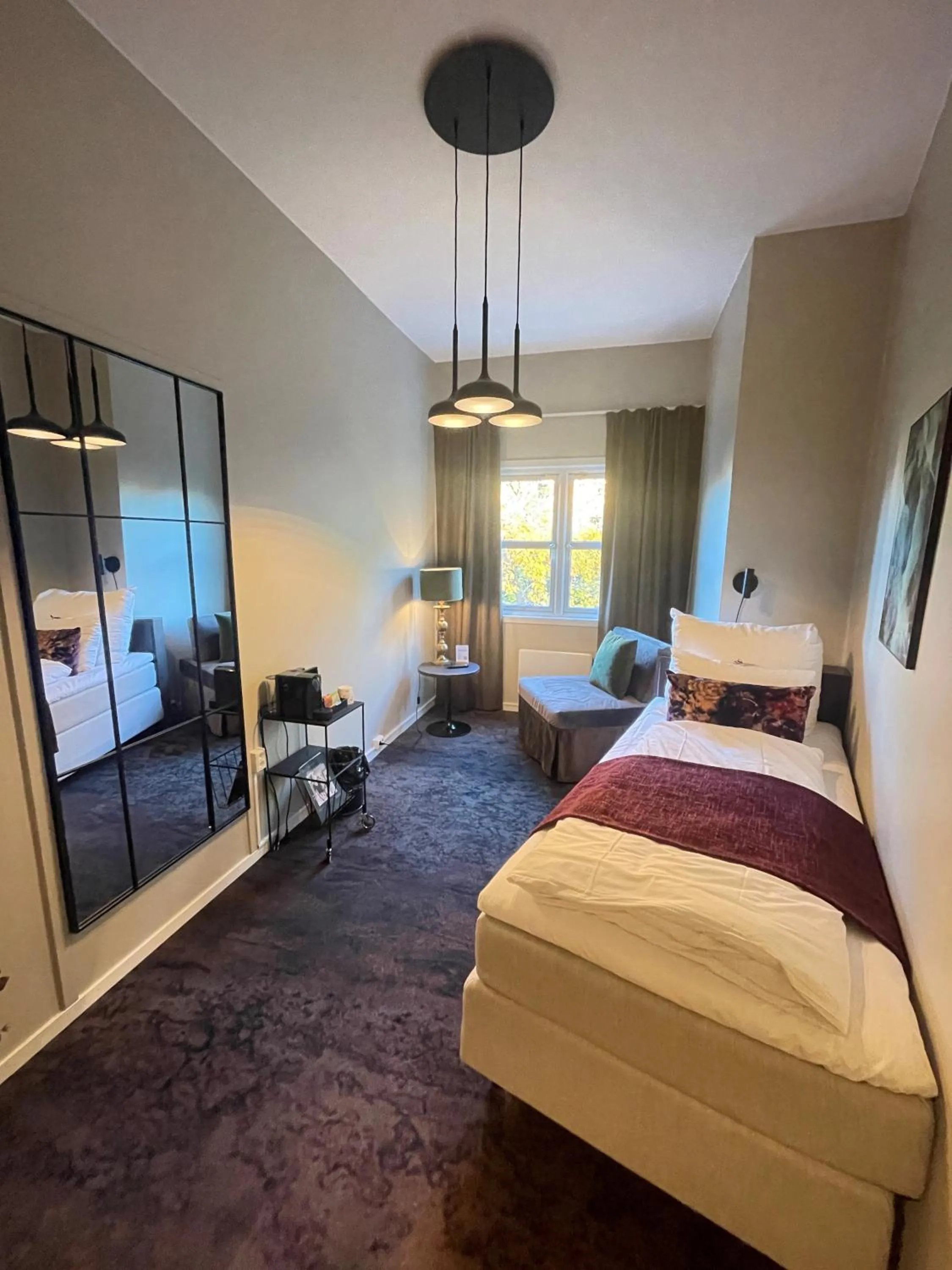 Bedroom, Bed in Aksjemøllen - by Classic Norway Hotels