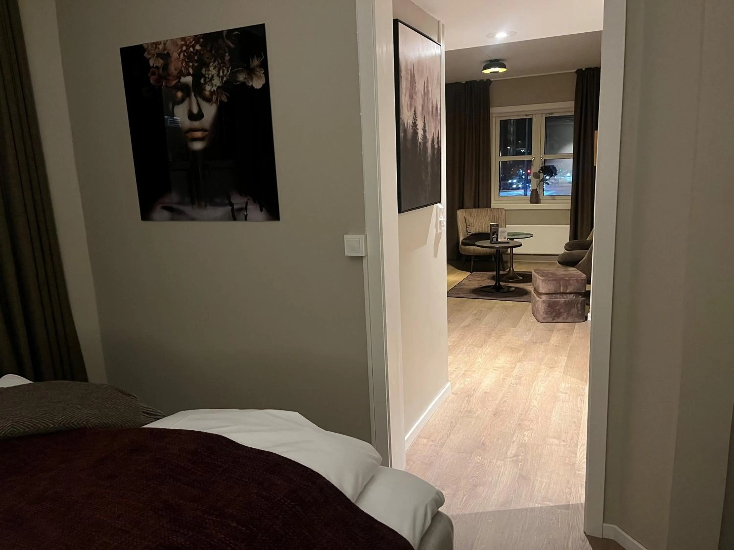 Bedroom, Bed in Aksjemøllen - by Classic Norway Hotels