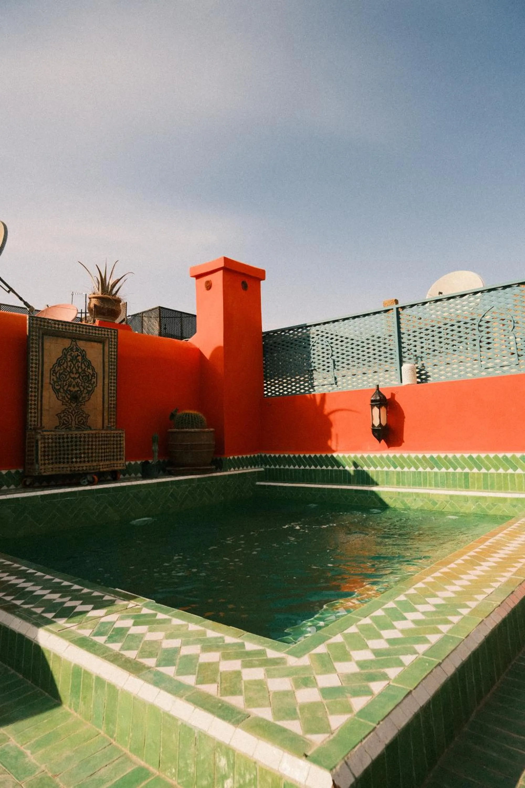 Swimming pool in Riad Orange