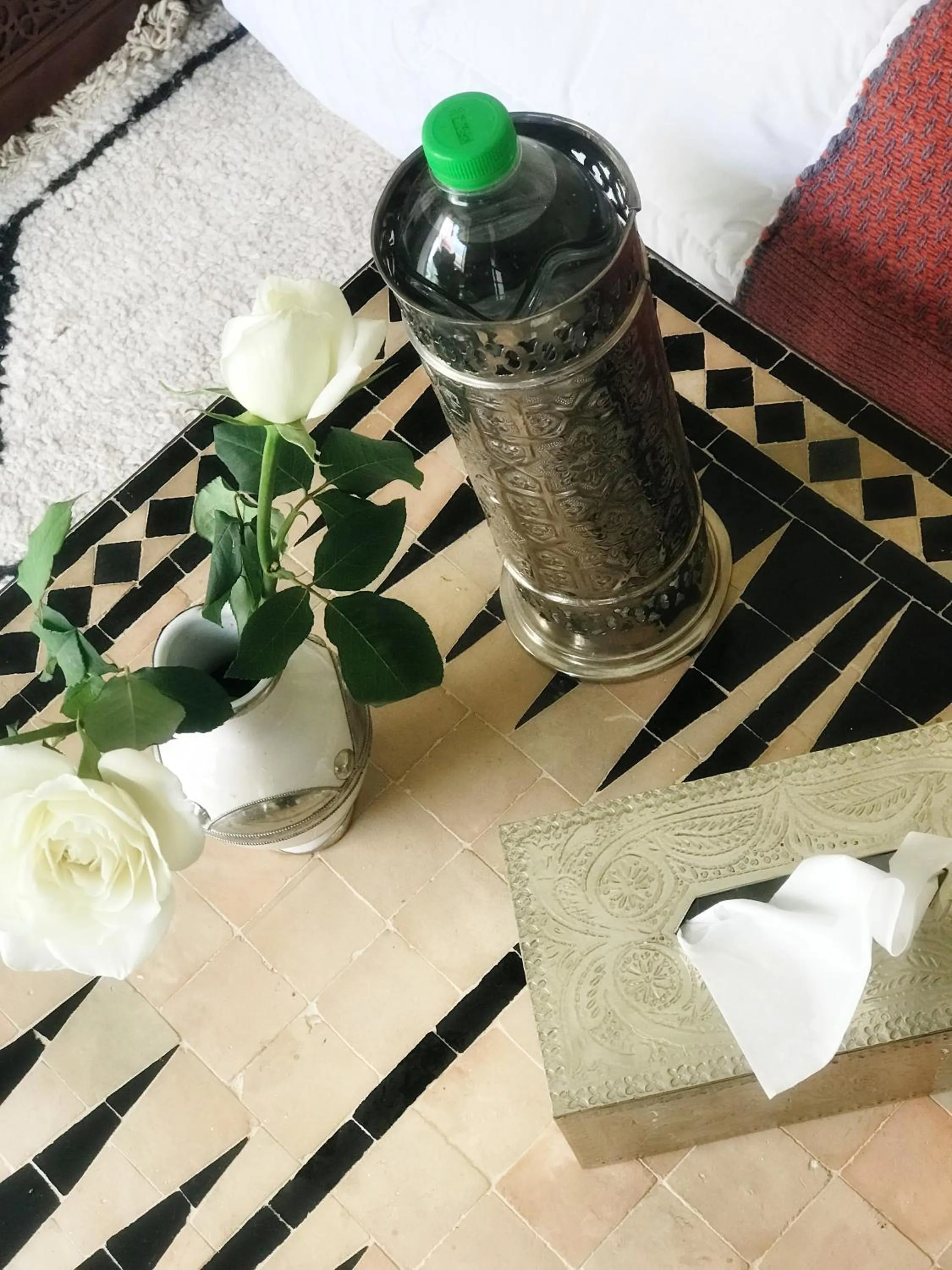 Decorative detail in Riad Orange