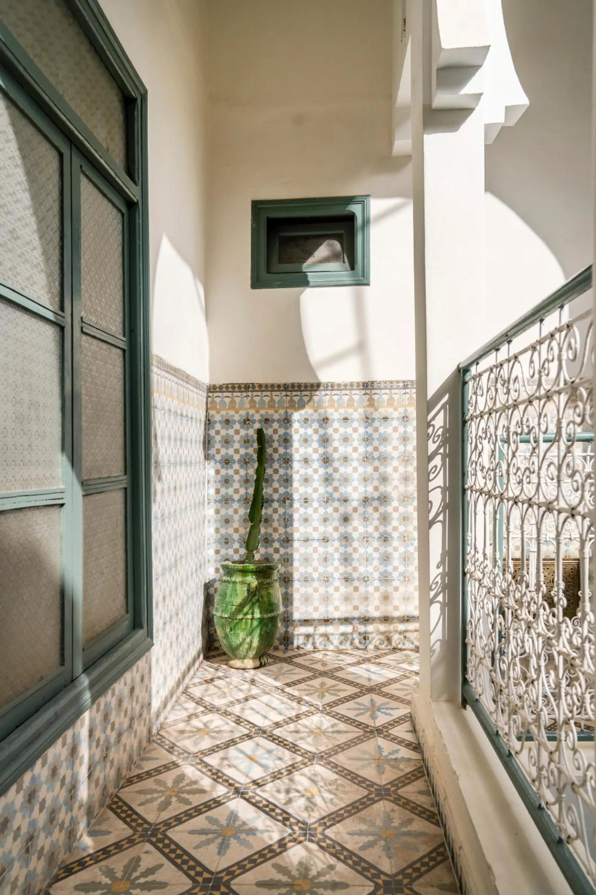 Patio in Riad Orange