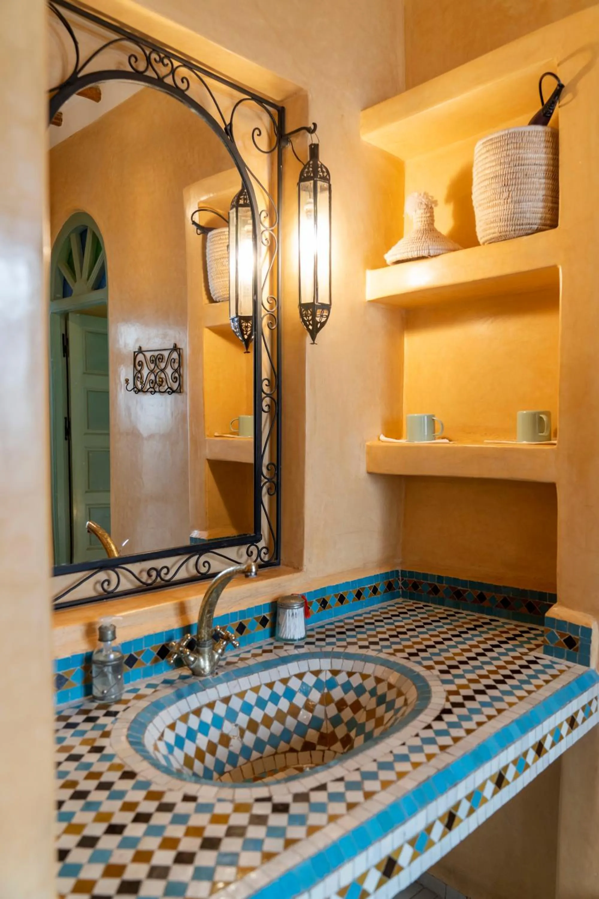 Bathroom in Riad Orange
