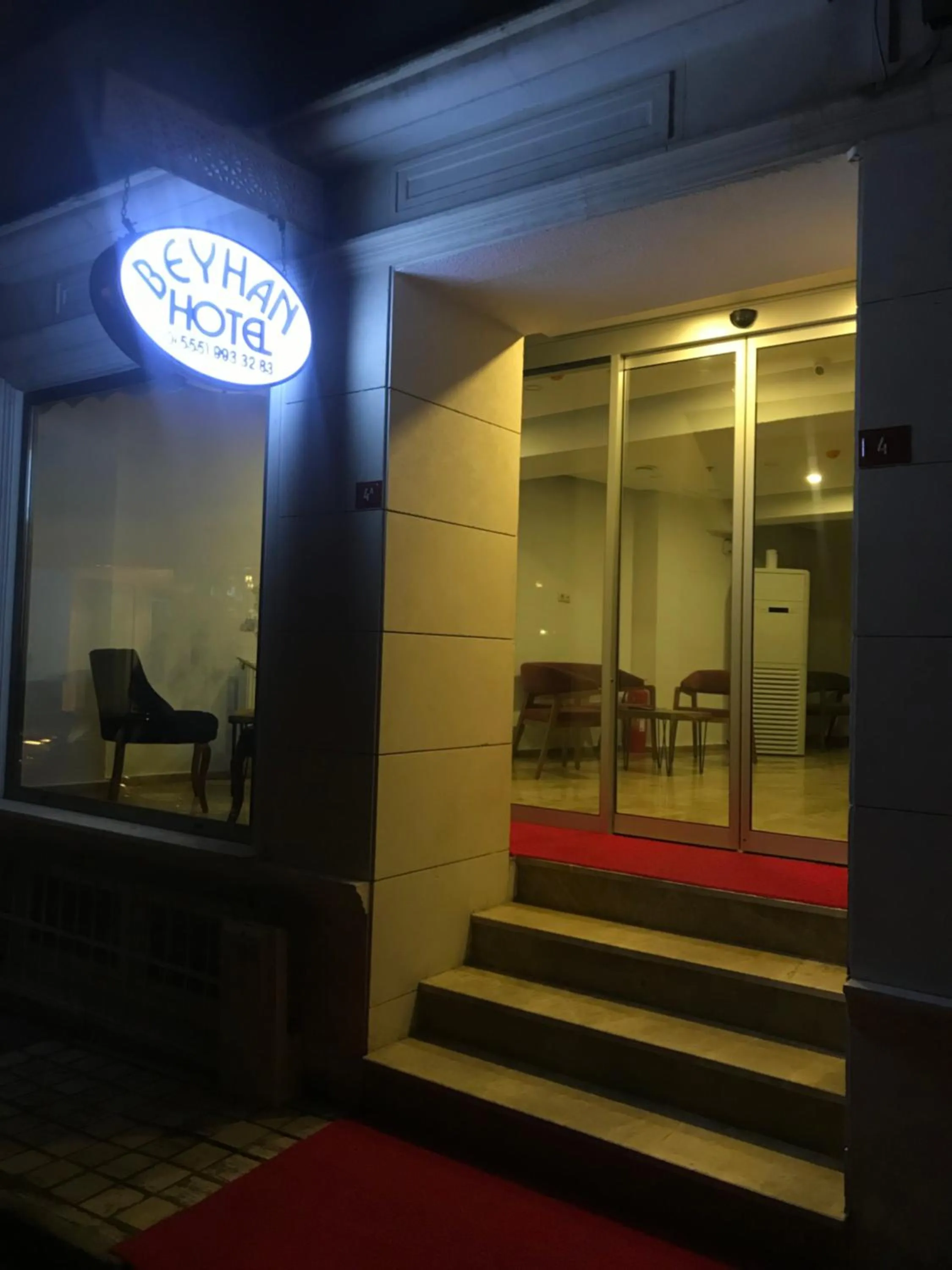 Facade/entrance in Beyhan Hotel