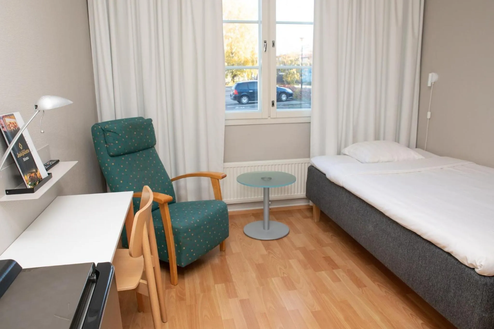 Bed in Hotel Jokipuisto