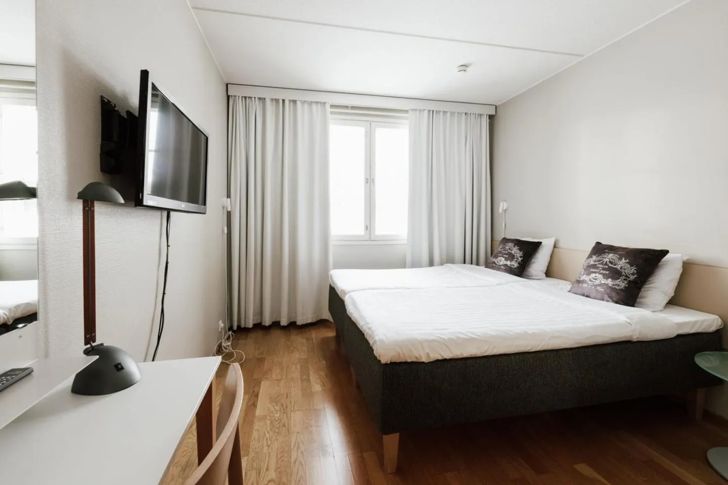 Photo of the whole room, Bed in Hotel Jokipuisto