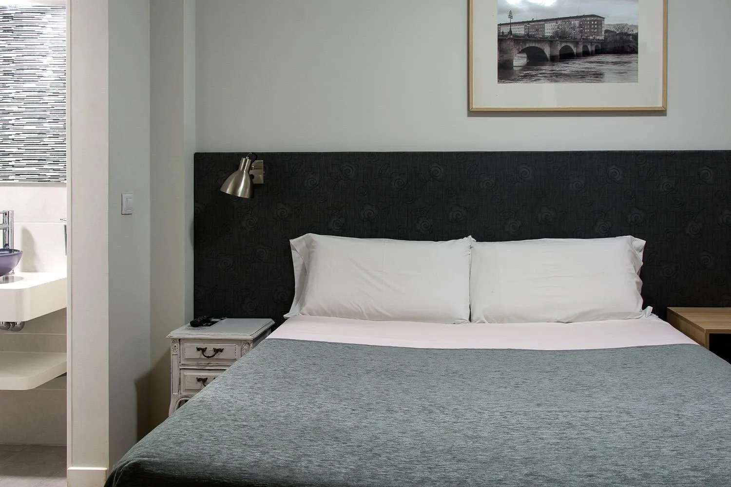 Bed in Pensión Laurel