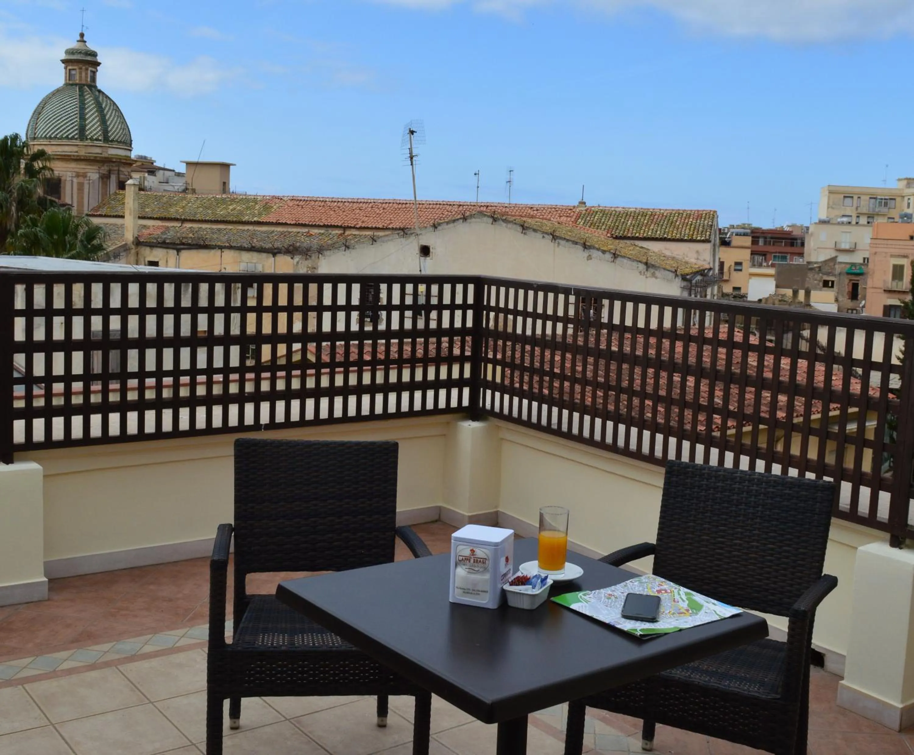 Balcony/Terrace in Vittorio Emanuele Boutique Hotel