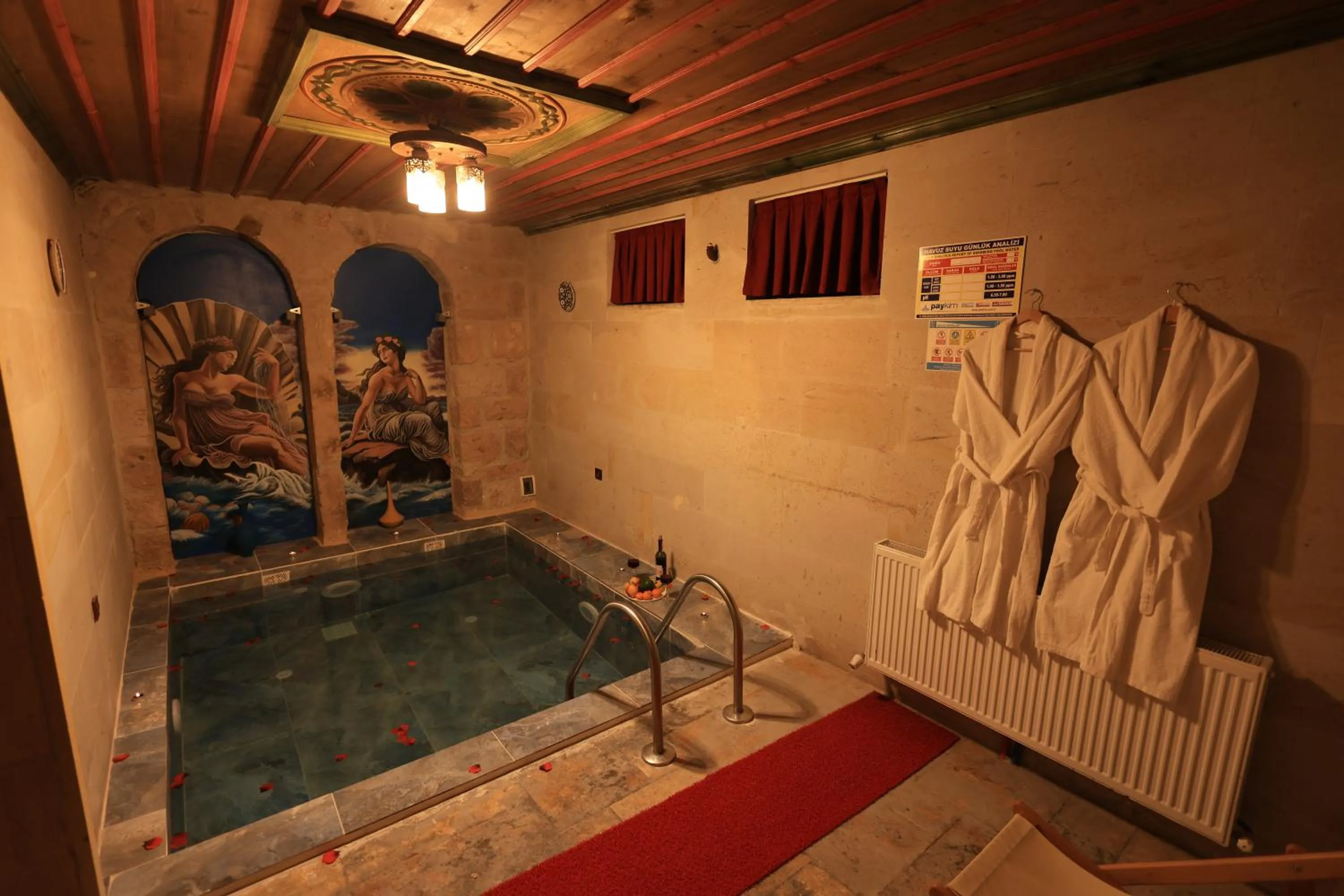 Pool view in Katapa Stone House