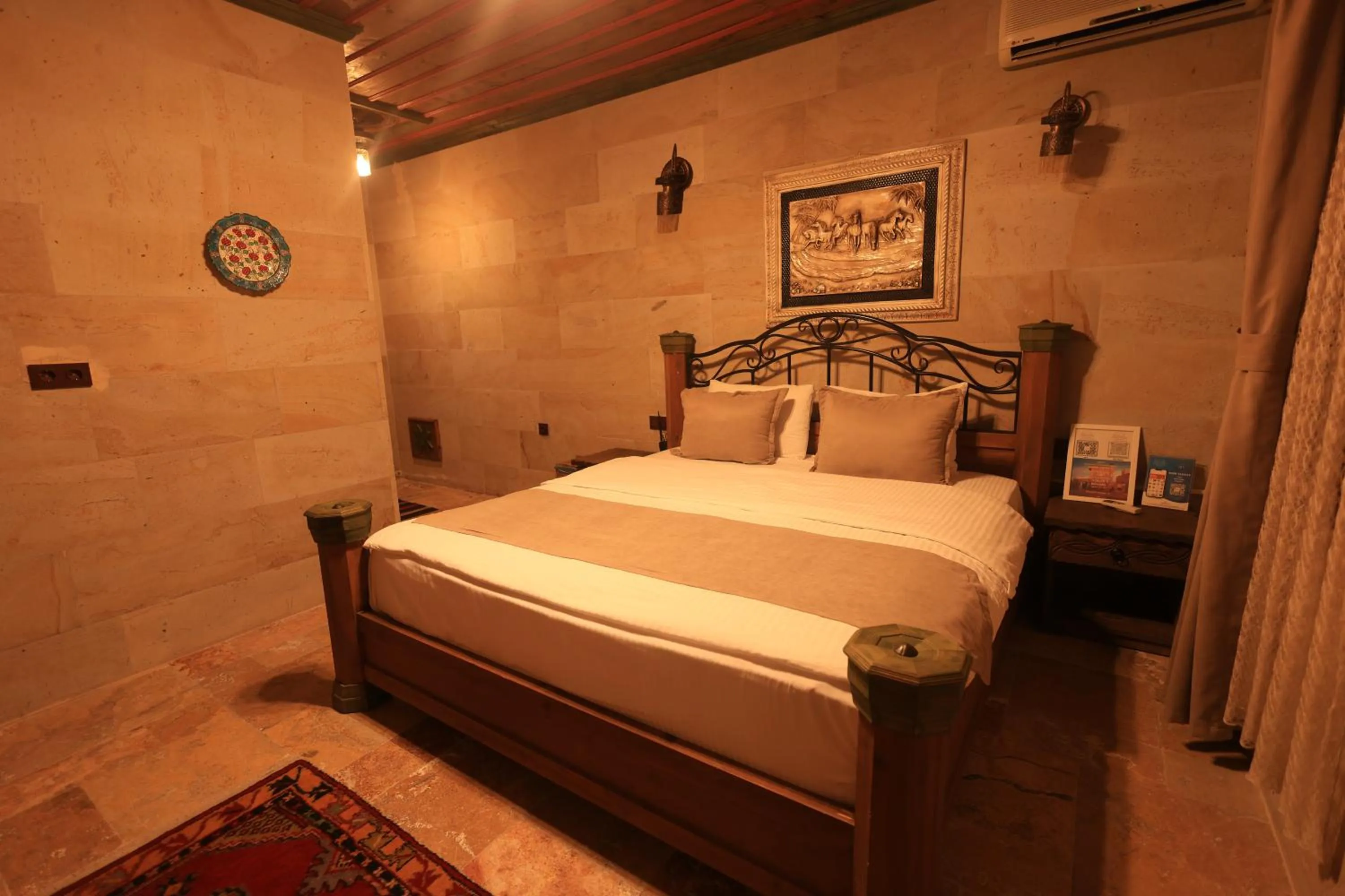 Bed in Katapa Stone House