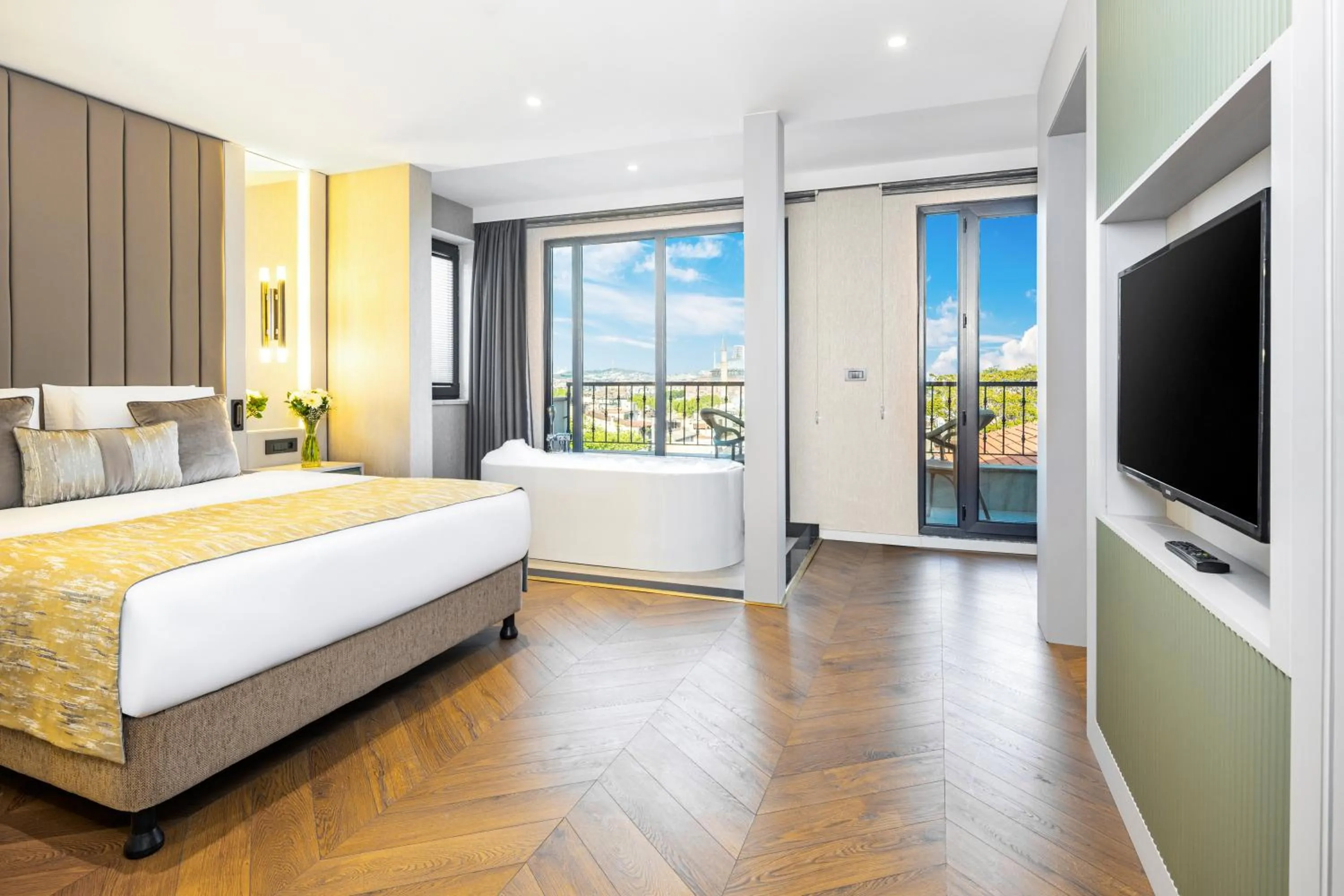 Bed in Rast Hotel Sultanahmet