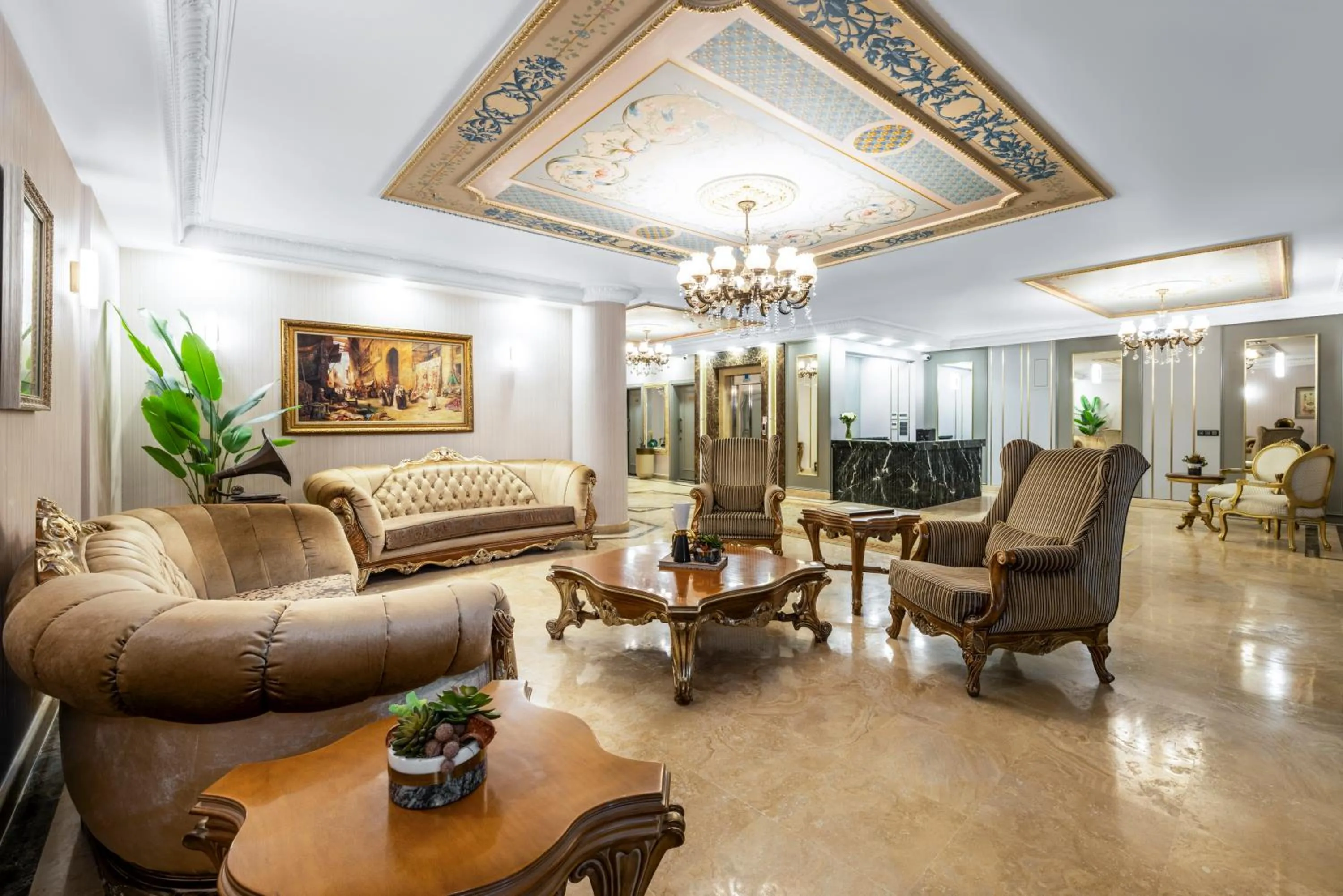 Lobby or reception in Rast Hotel Sultanahmet