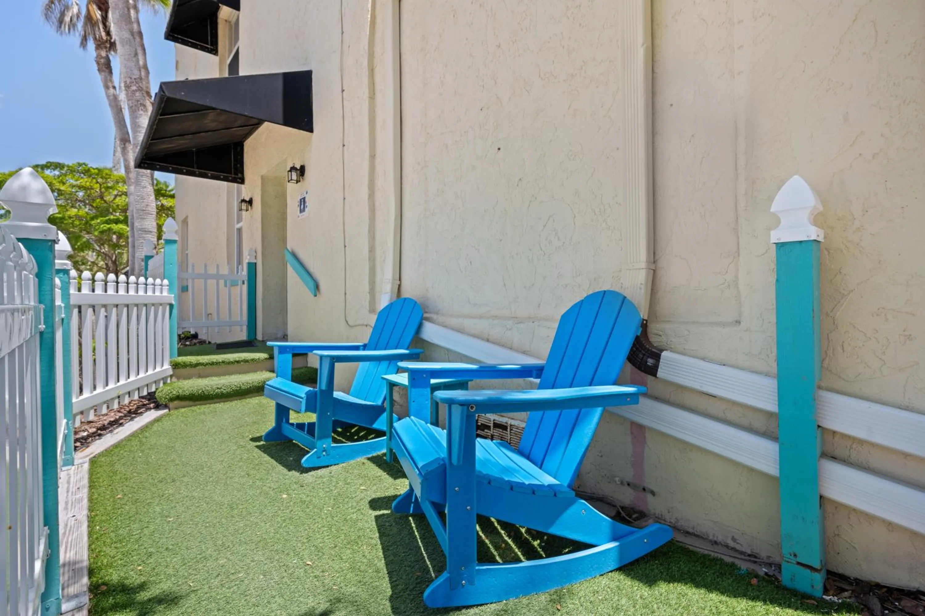 Facade/entrance in The Ringling Beach House