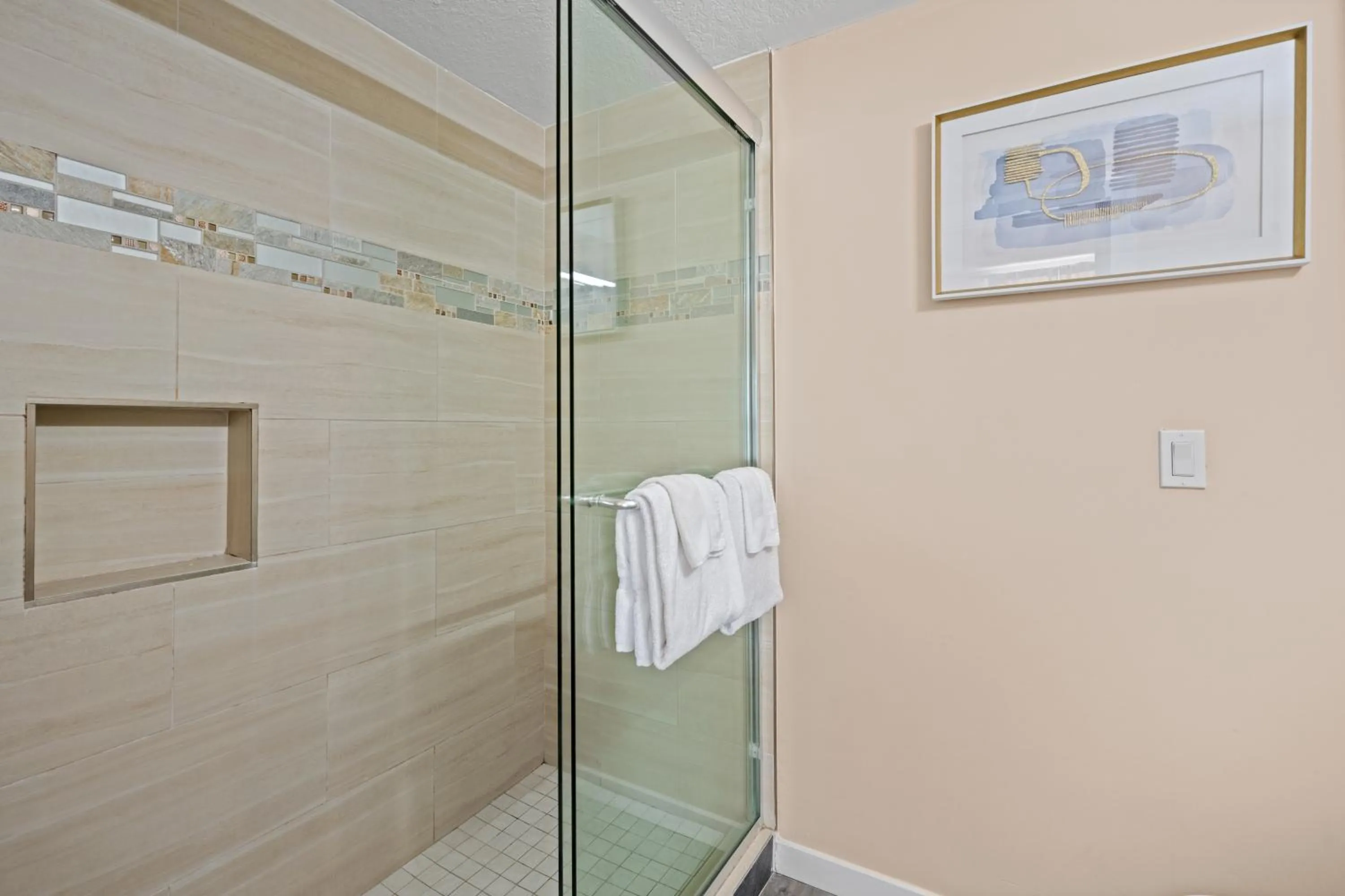 Shower in The Ringling Beach House