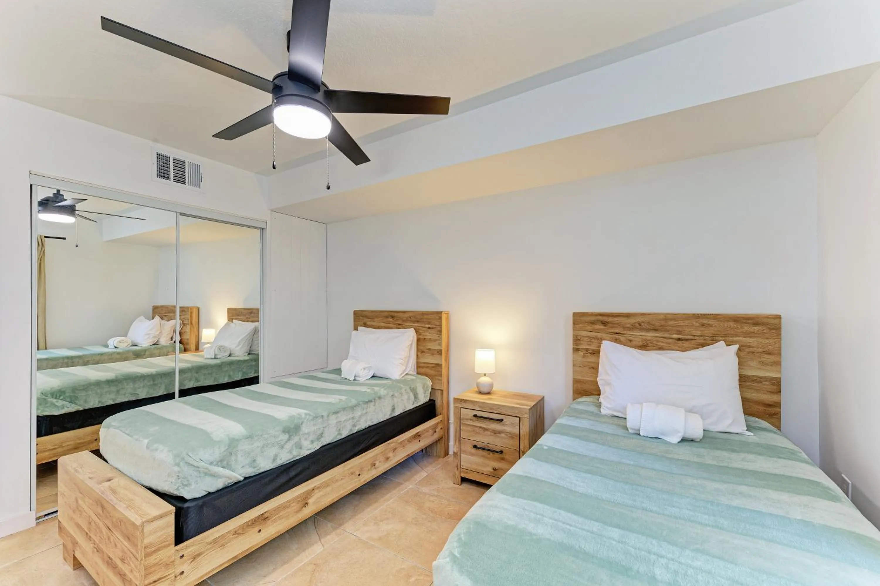 Bedroom, Bed in The Ringling Beach House