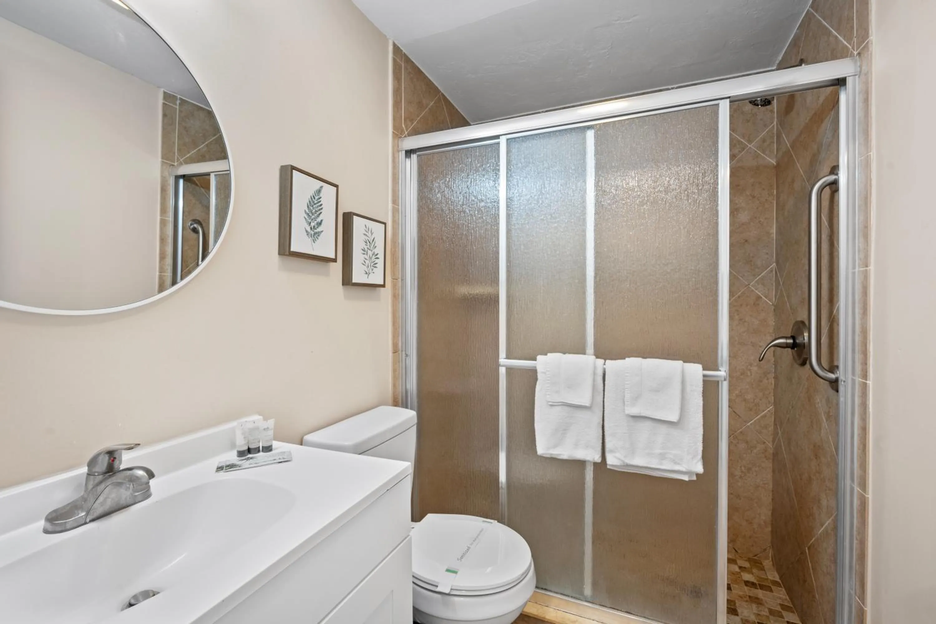 Bathroom in The Ringling Beach House
