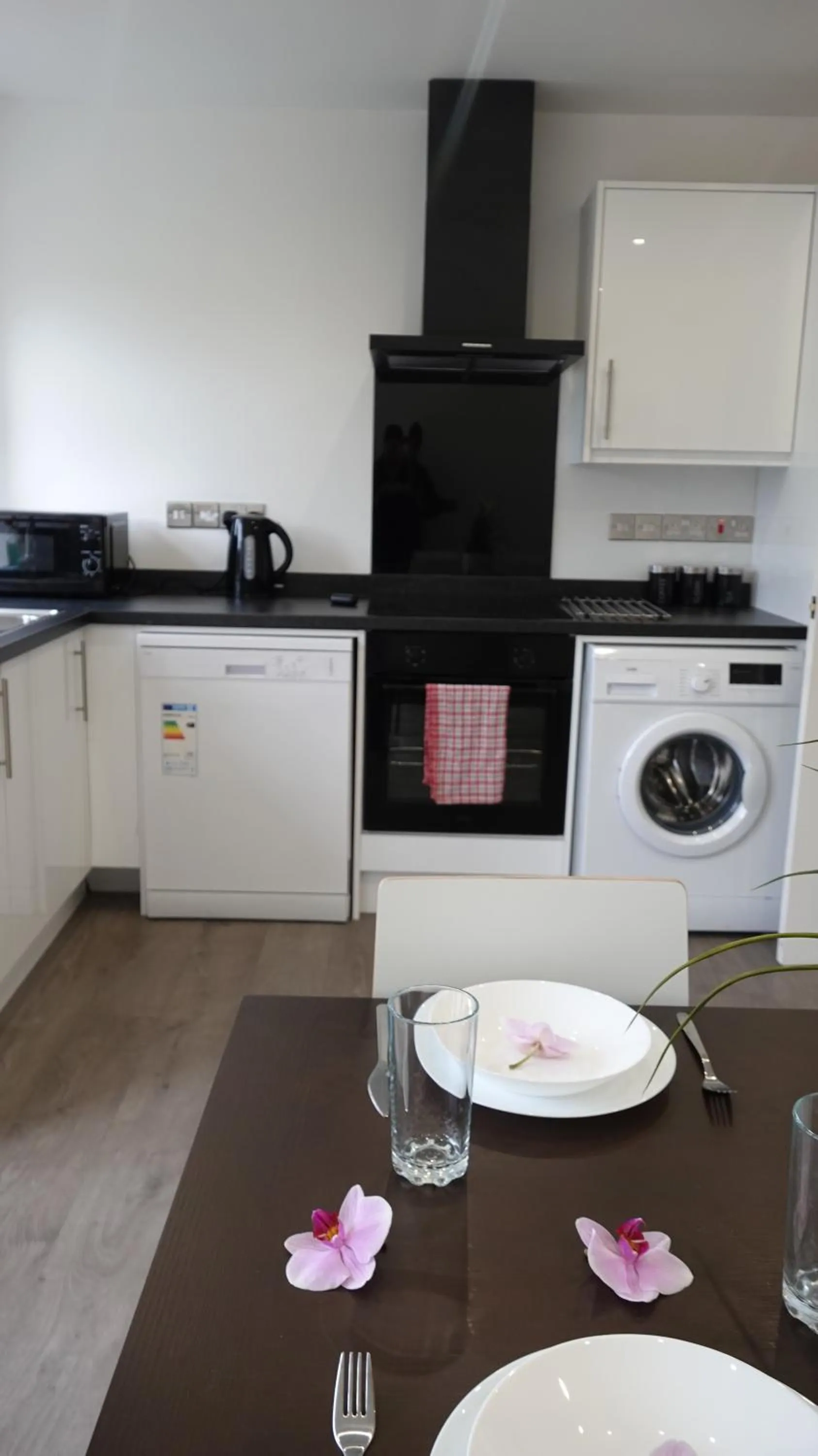 washing machine in The Hatton Rooms