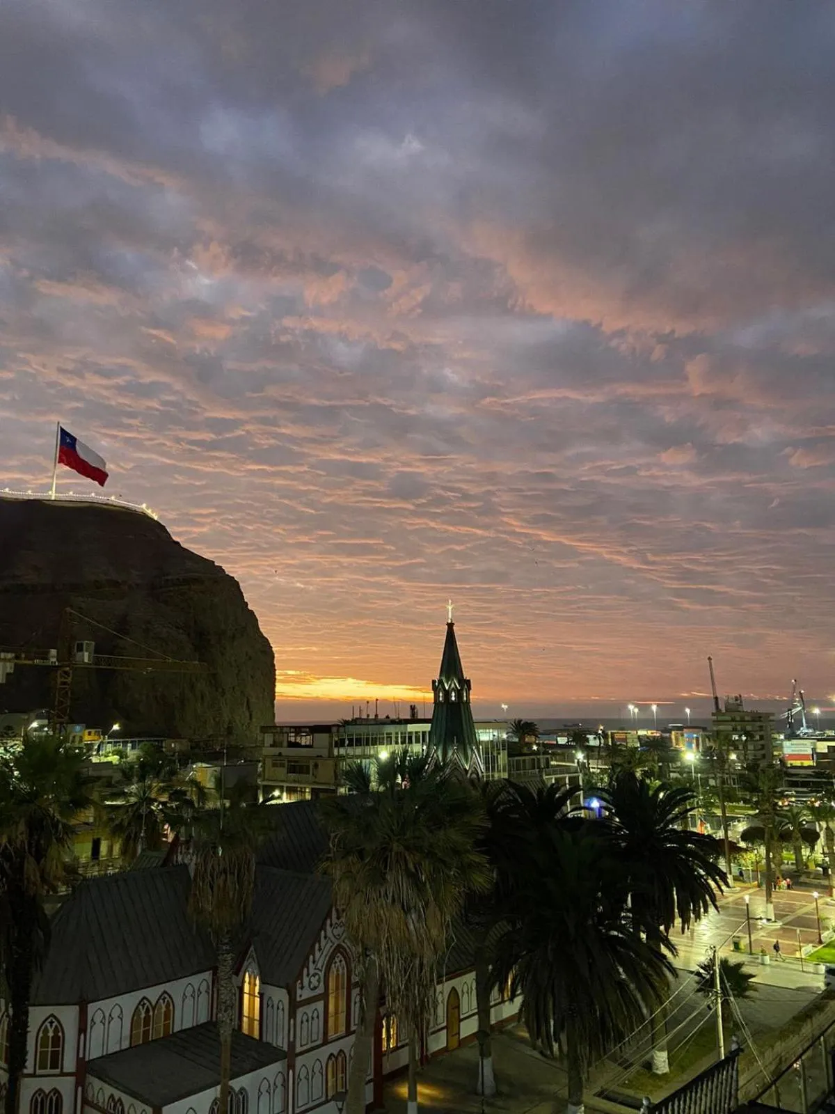 City view in Hotel Plaza Colon