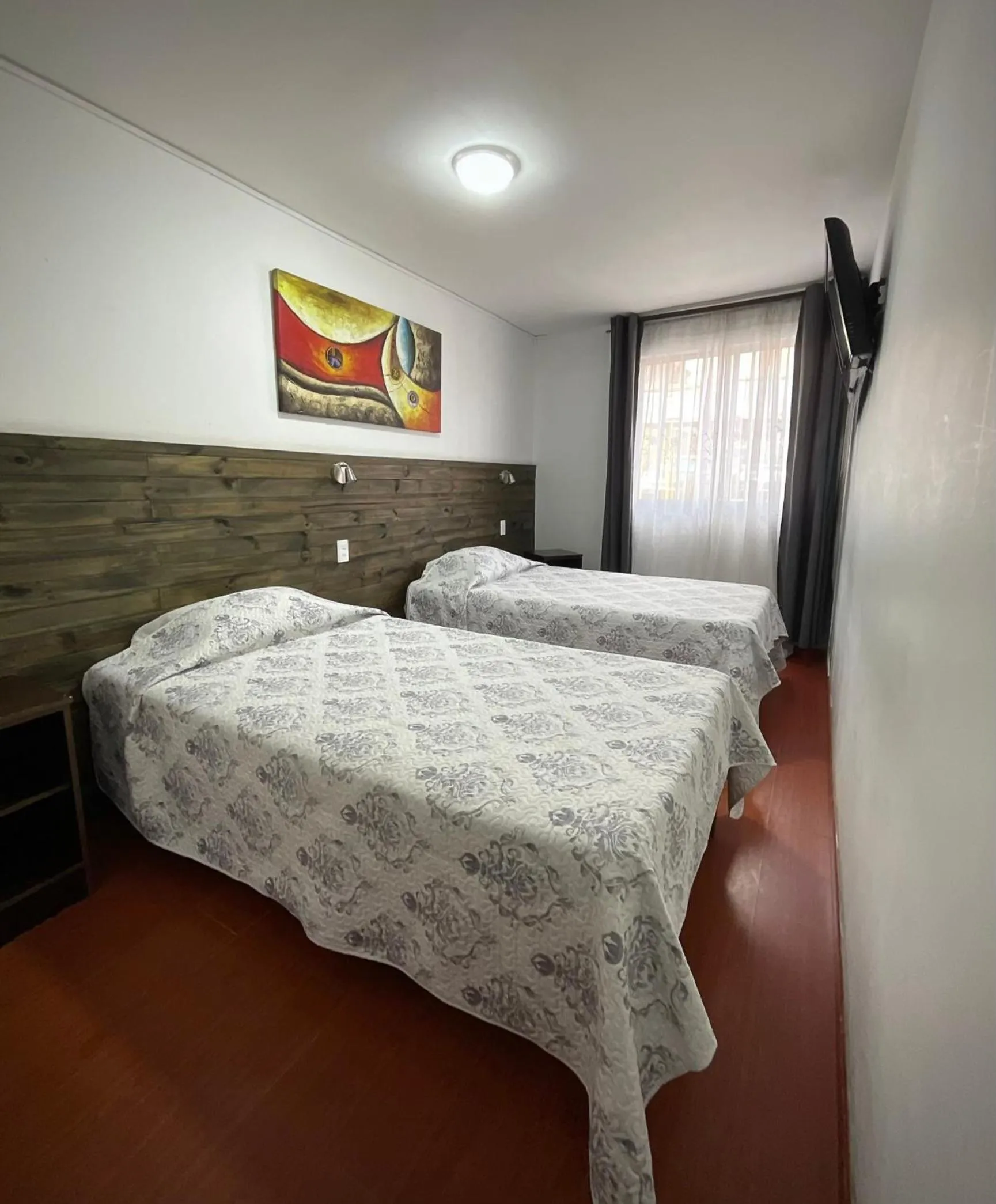 Bedroom, Bed in Hotel Plaza Colon