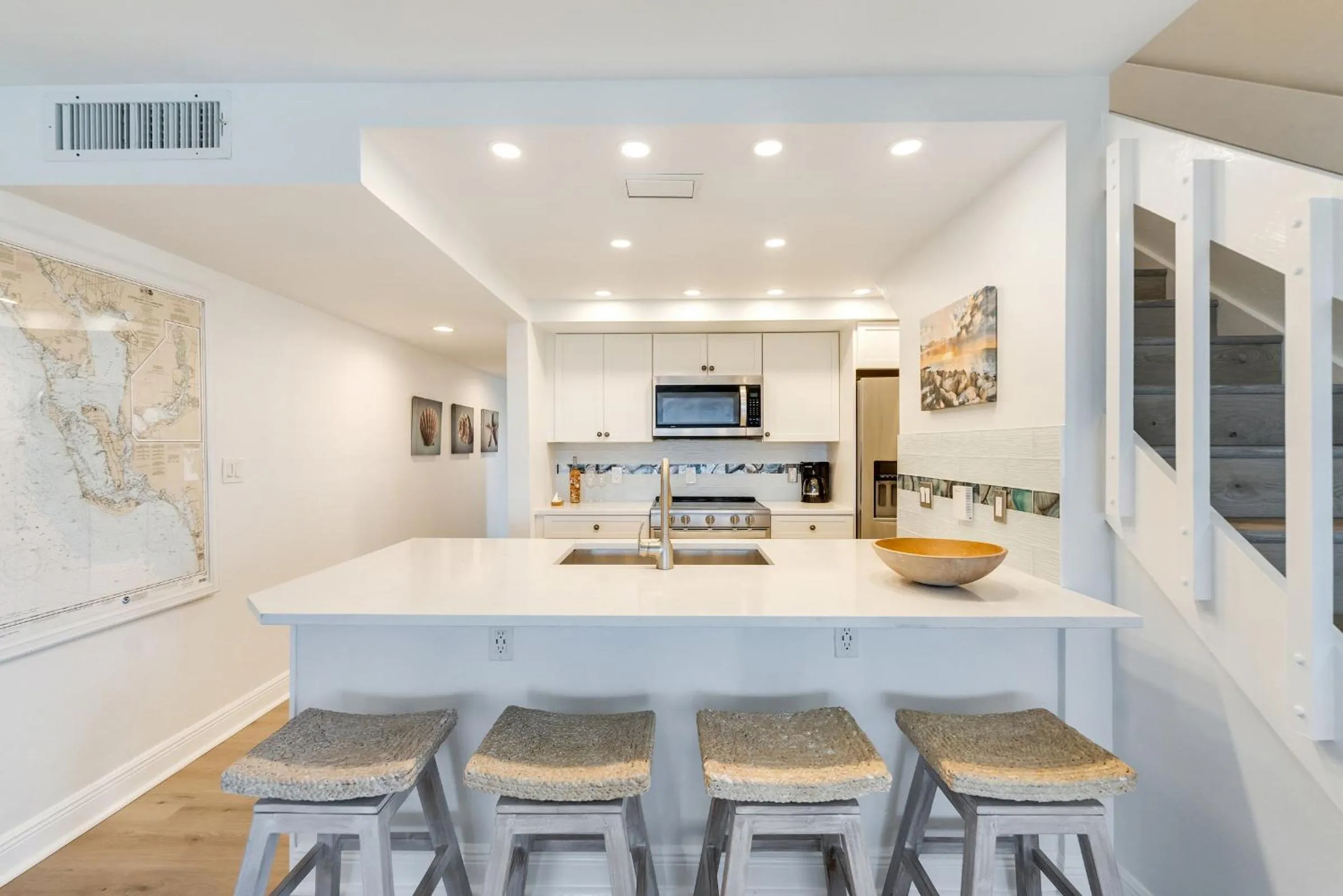 Kitchen or kitchenette in South Seas