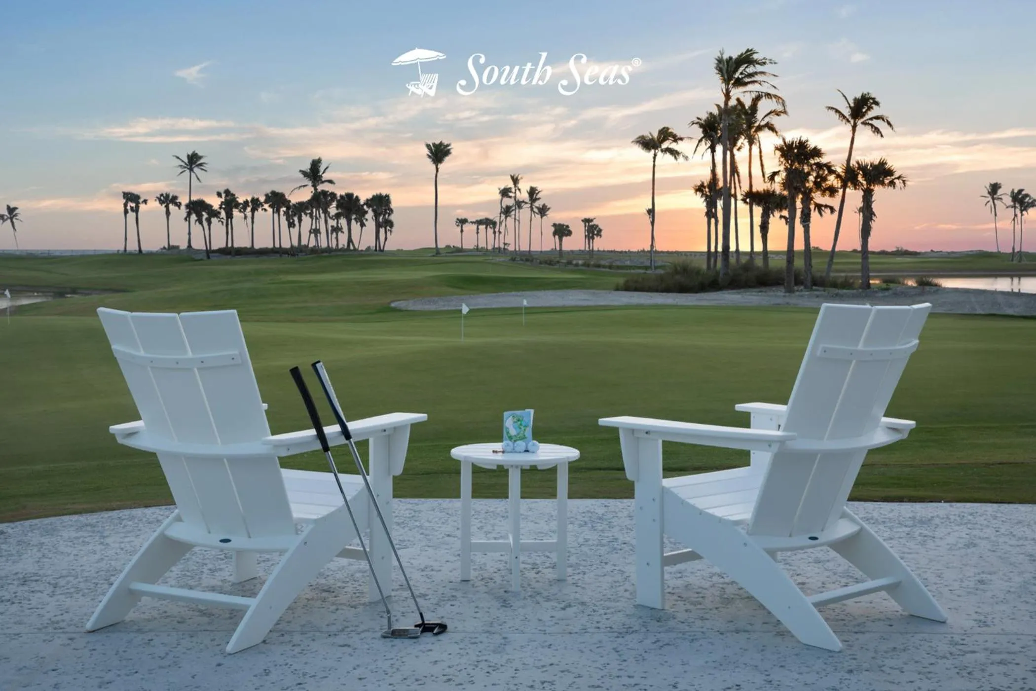 Golfcourse in South Seas